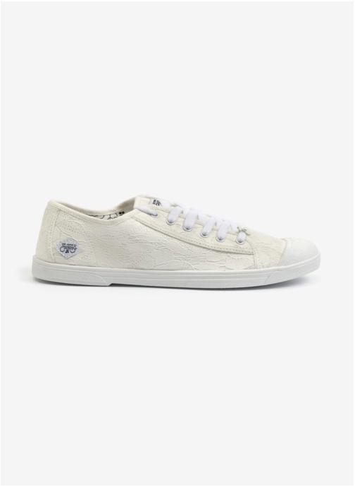 Le temps des cerises Baskets basses Baskets Basic en dentelle femme blanc