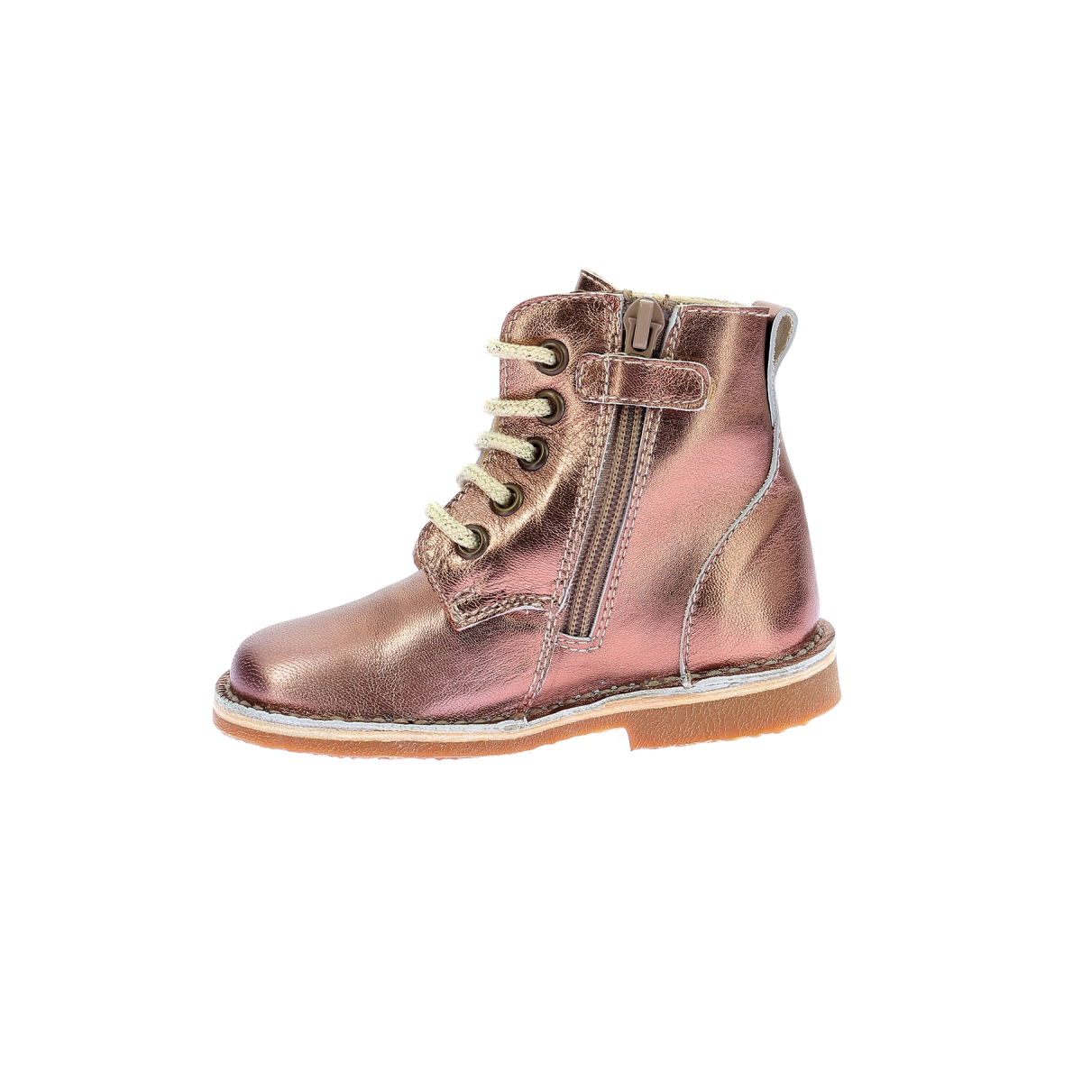 Semelle Caoutchouc Bottillons Fille Aster Ouki - Cuir Véritable