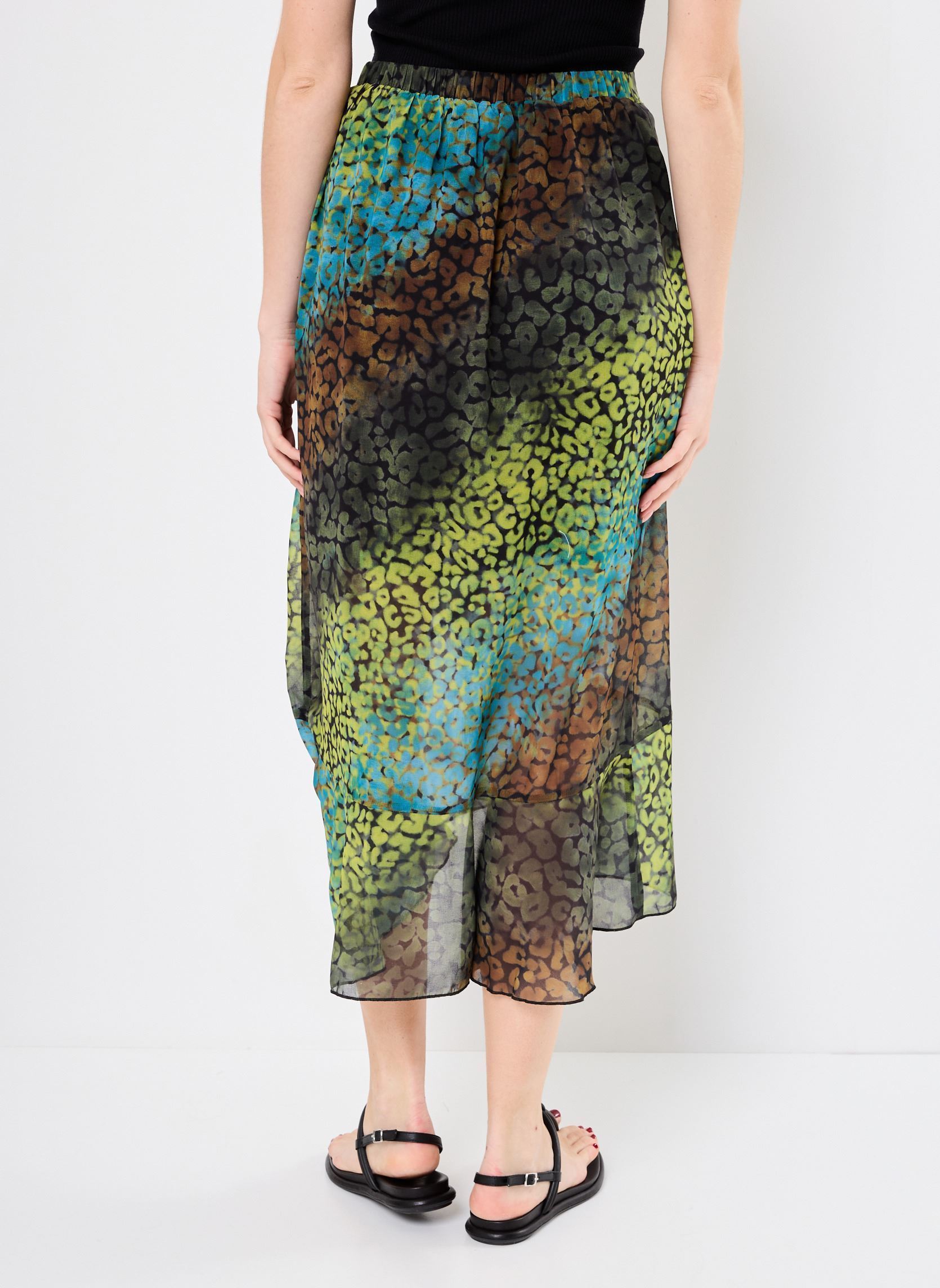 Jupes longues PL287DP femme multicolore Lili Sidonio Jupes longues PL287DP femme multicolore BLACK COZUMEL