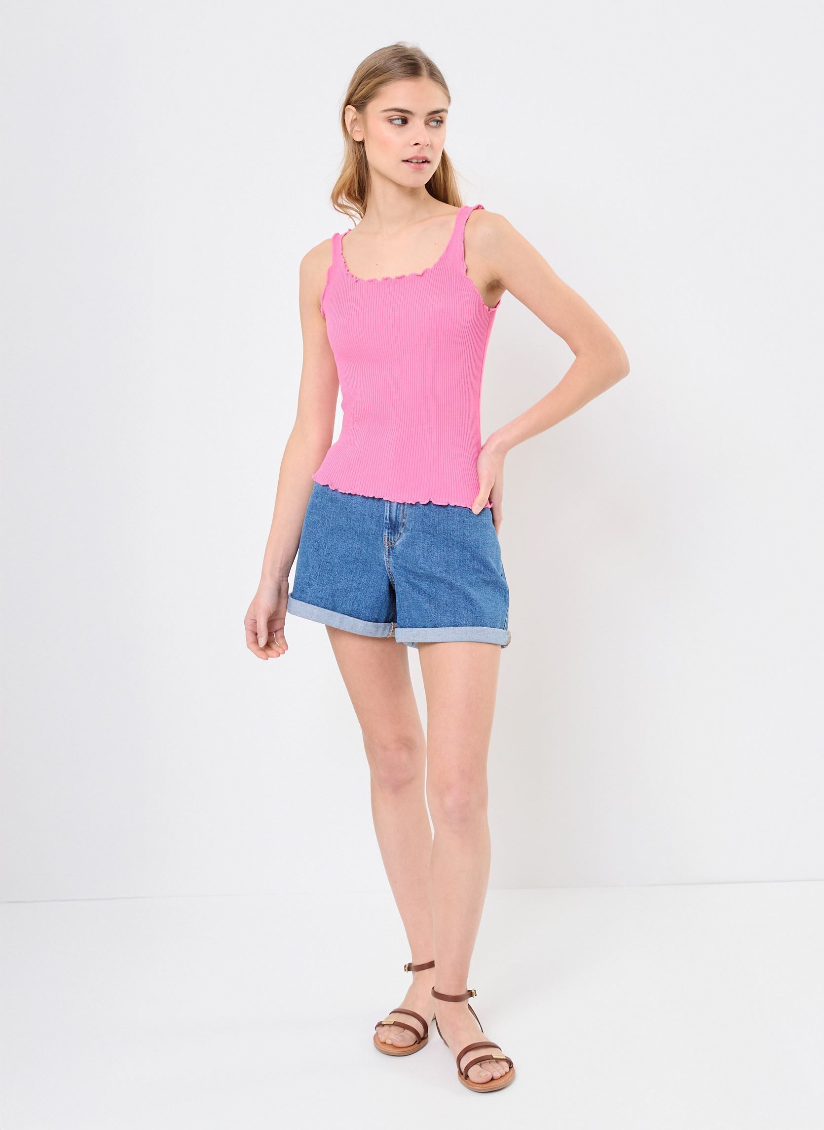 Tanktops EL1127DE damen rosa Lili Sidonio Tanktops EL1127DE damen rosa PINK