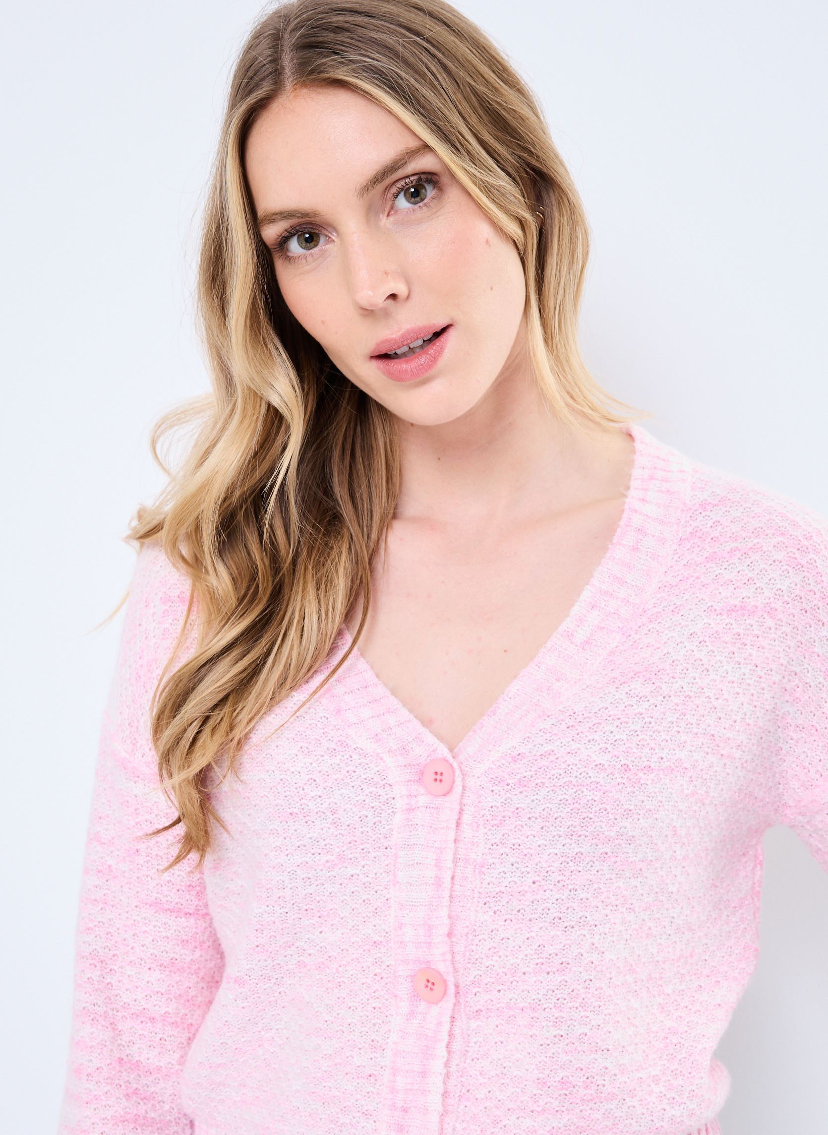 Vesten ELF991DP dames roze Lili Sidonio Vesten ELF991DP dames roze PINK
