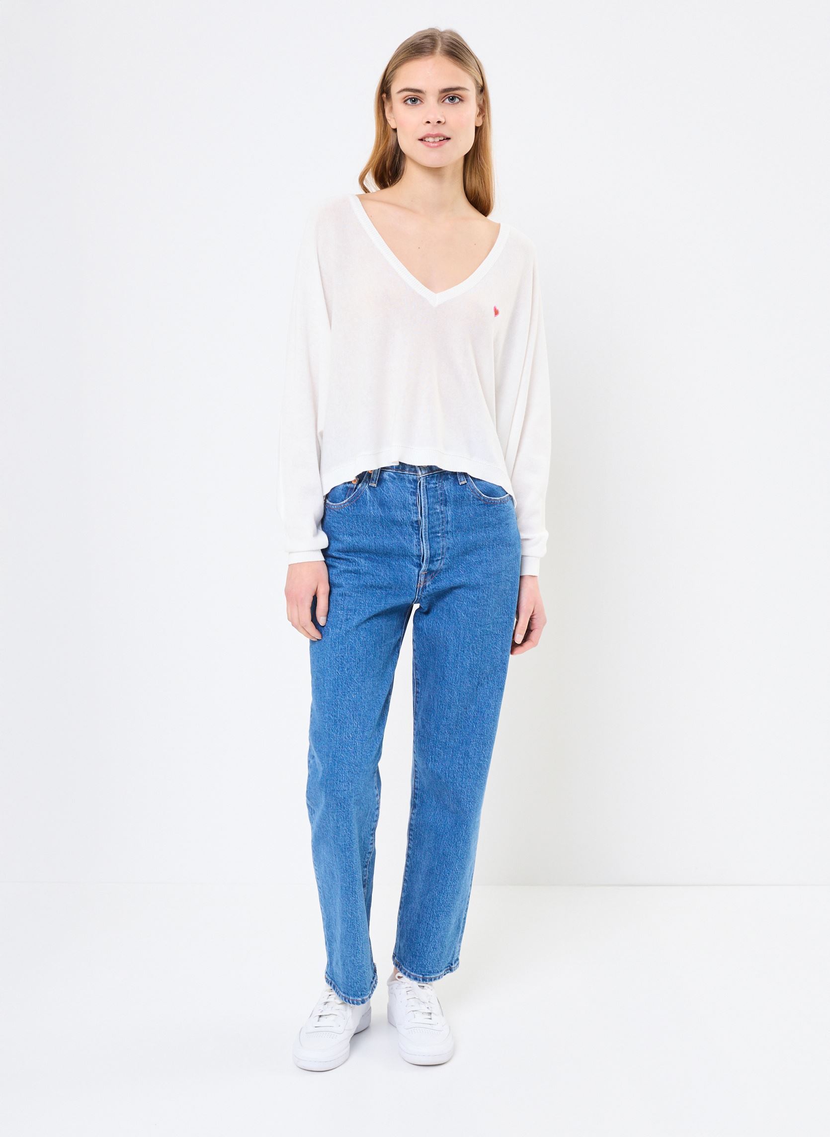 Pulls ELV65DP femme blanc Lili Sidonio Pulls ELV65DP femme blanc OFFWHITE