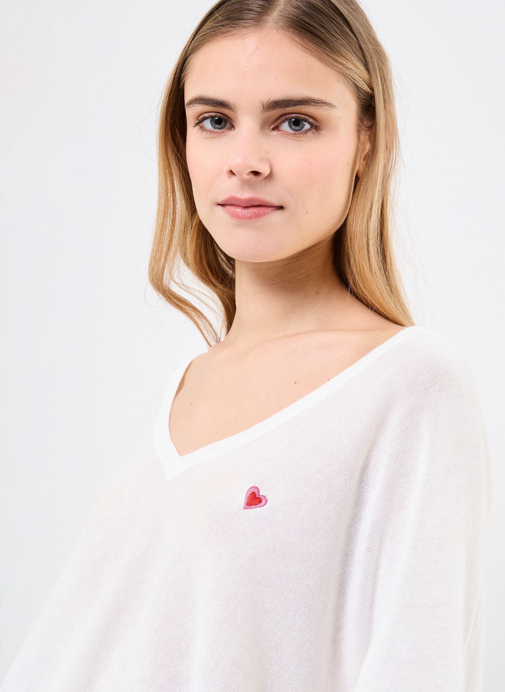Pulls ELV65DP femme blanc Lili Sidonio Pulls ELV65DP femme blanc OFFWHITE