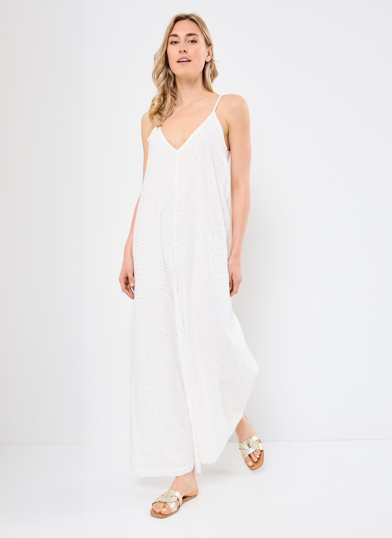 Broekpakken GL711DE dames wit Lili Sidonio Broekpakken GL711DE dames wit WHITE