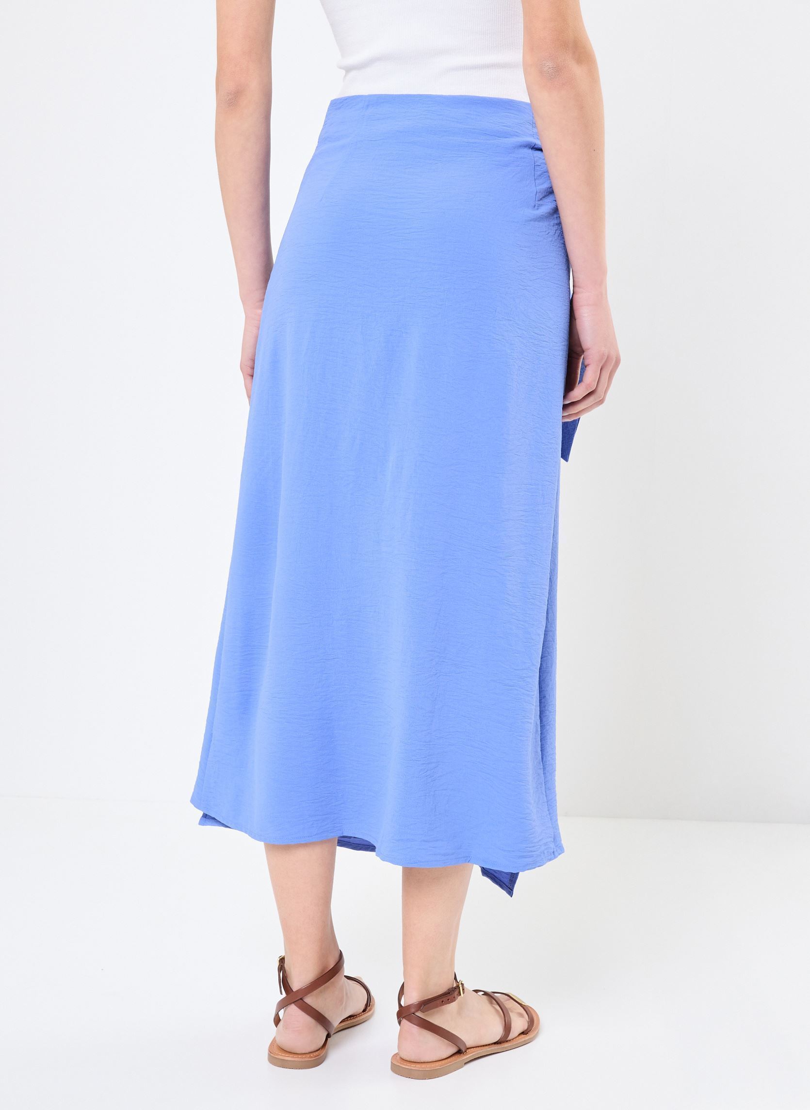 Jupes longues GL719DP femme bleu Lili Sidonio Jupes longues GL719DP femme bleu BLUE