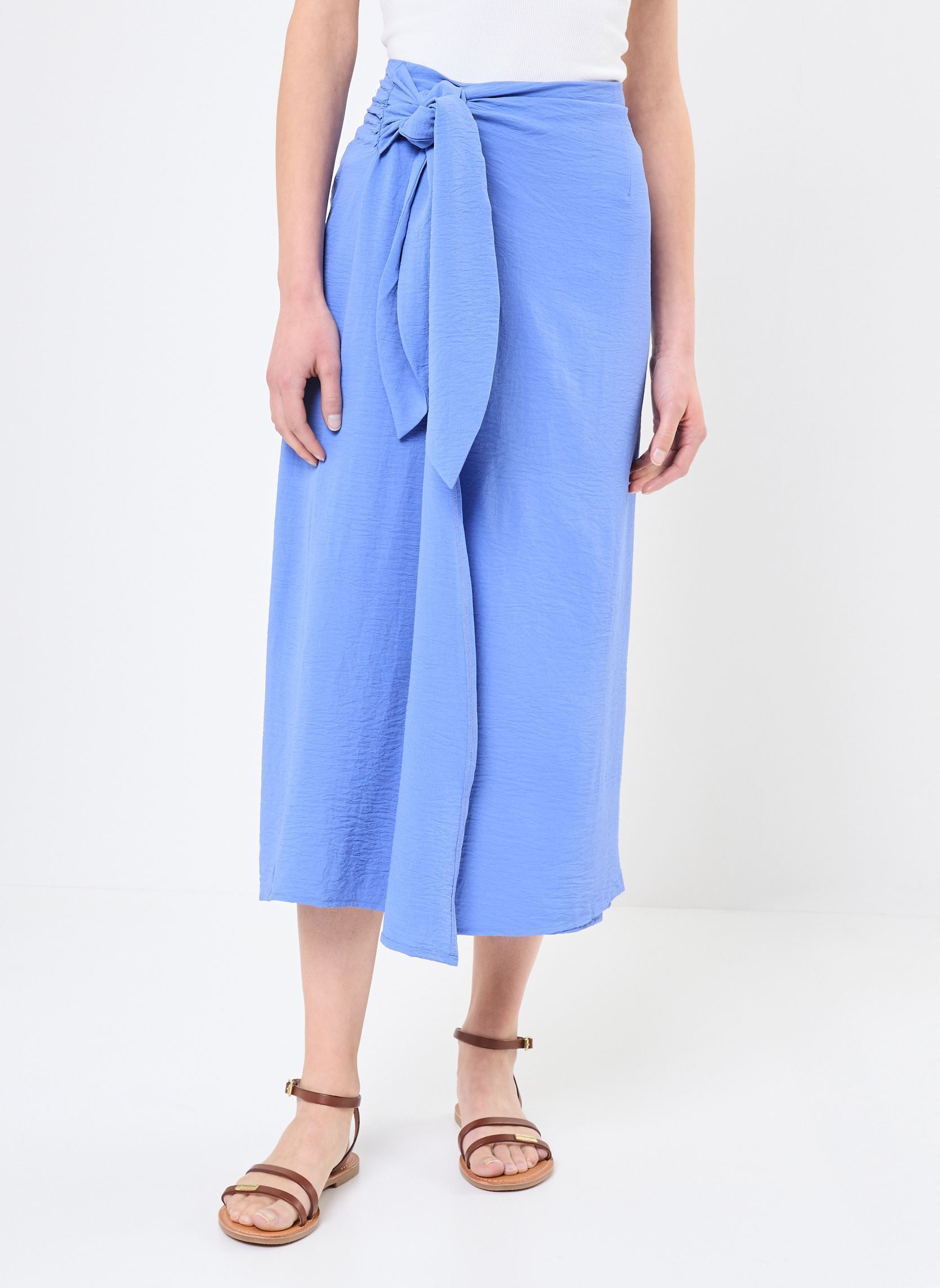 Jupes longues GL719DP femme bleu Lili Sidonio Jupes longues GL719DP femme bleu BLUE