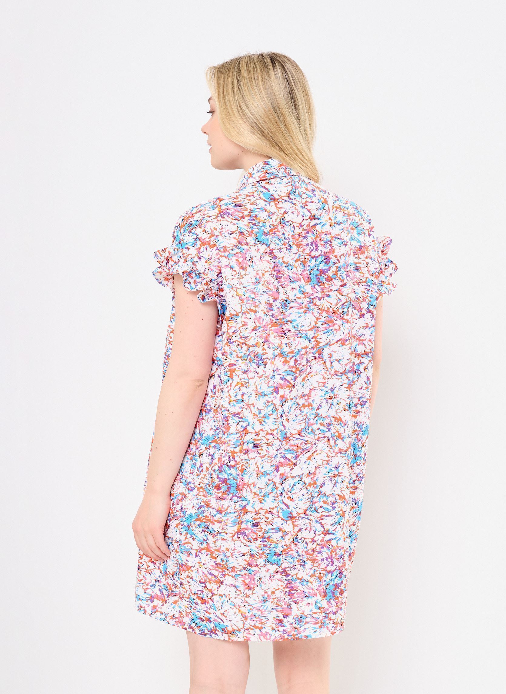 Robes Chemise LAL154DDP femme multicolore Lili Sidonio Robes Chemise LAL154DDP femme multicolore OFFWHITE CARMEN