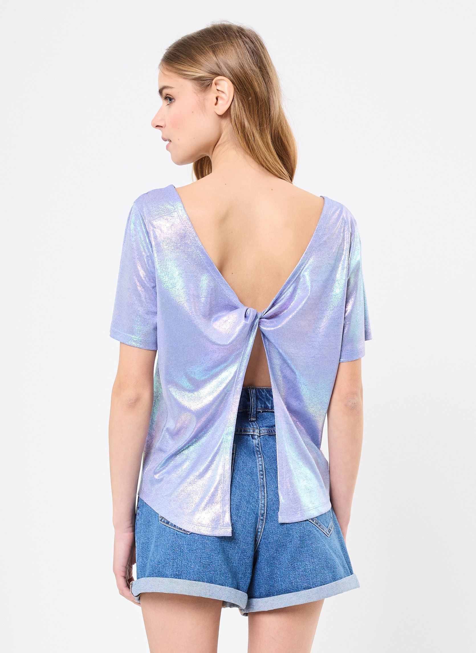 Tops LAL254DE femme bleu Lili Sidonio Tops LAL254DE femme bleu BLUE
