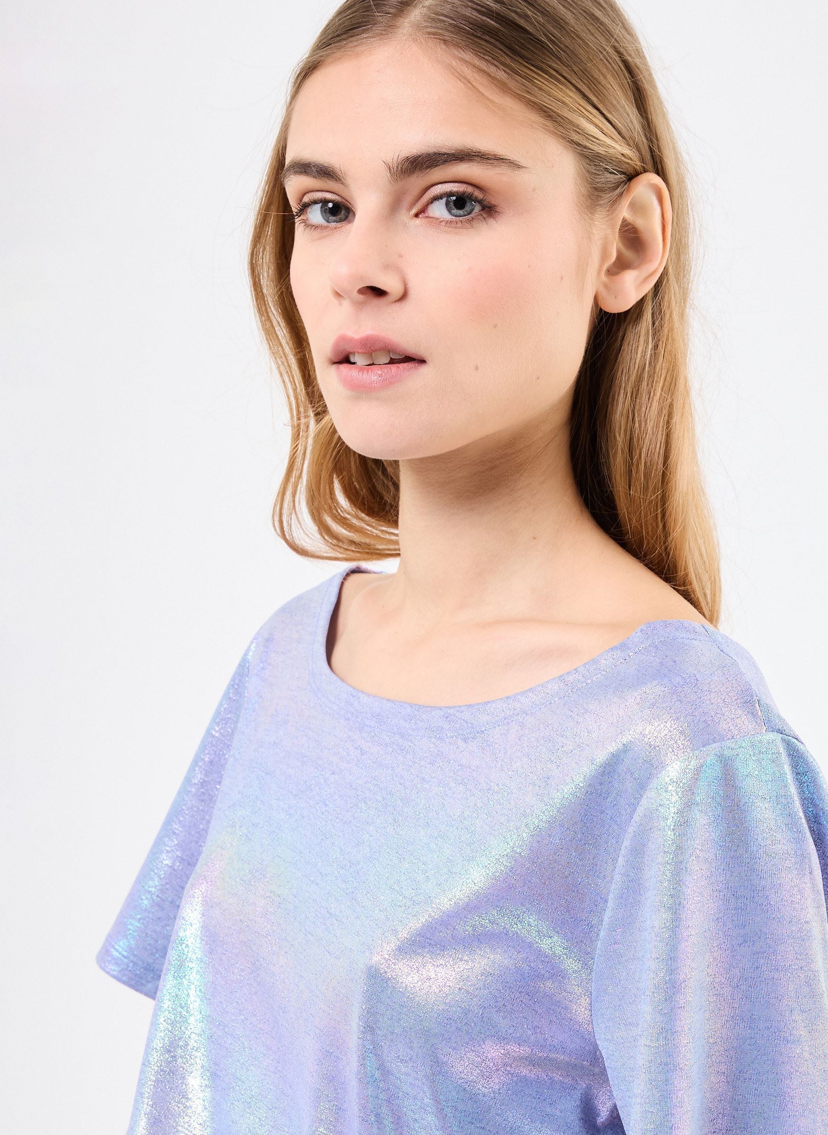 Tops LAL254DE femme bleu Lili Sidonio Tops LAL254DE femme bleu BLUE