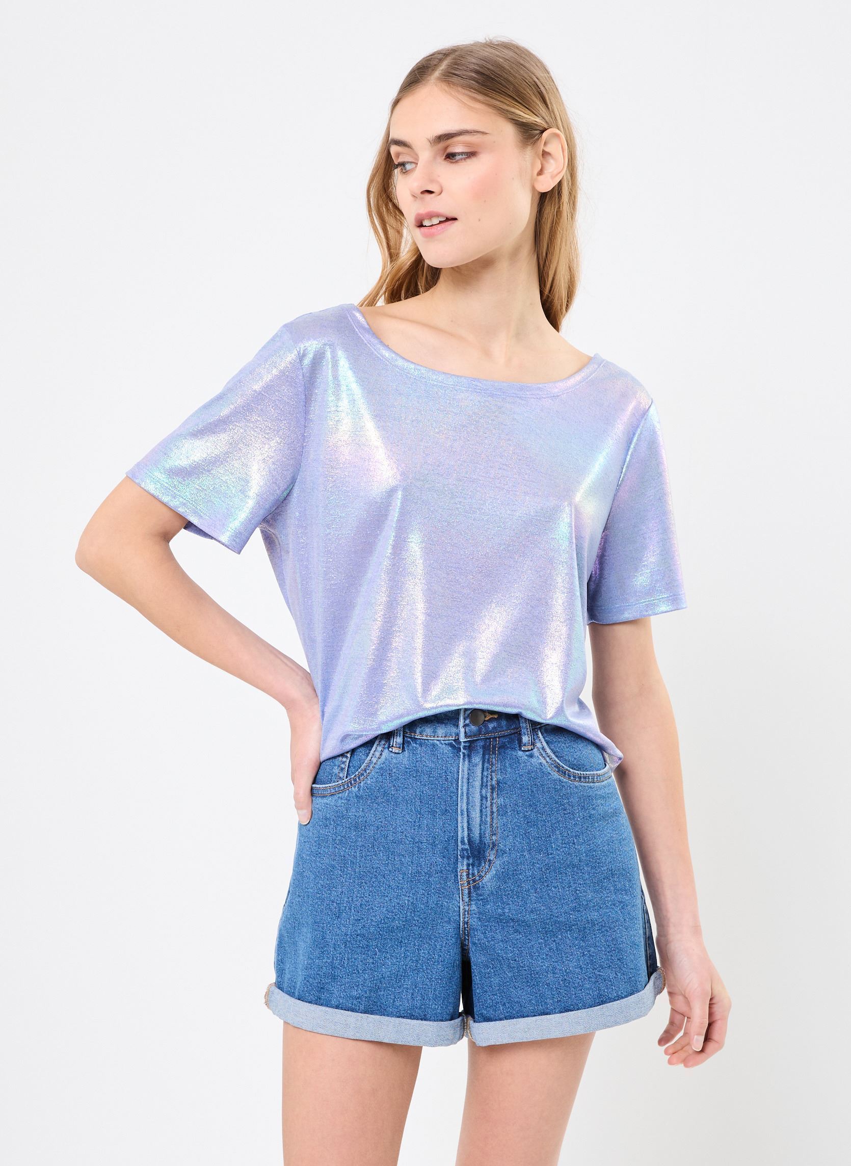Tops LAL254DE femme bleu Lili Sidonio Tops LAL254DE femme bleu BLUE