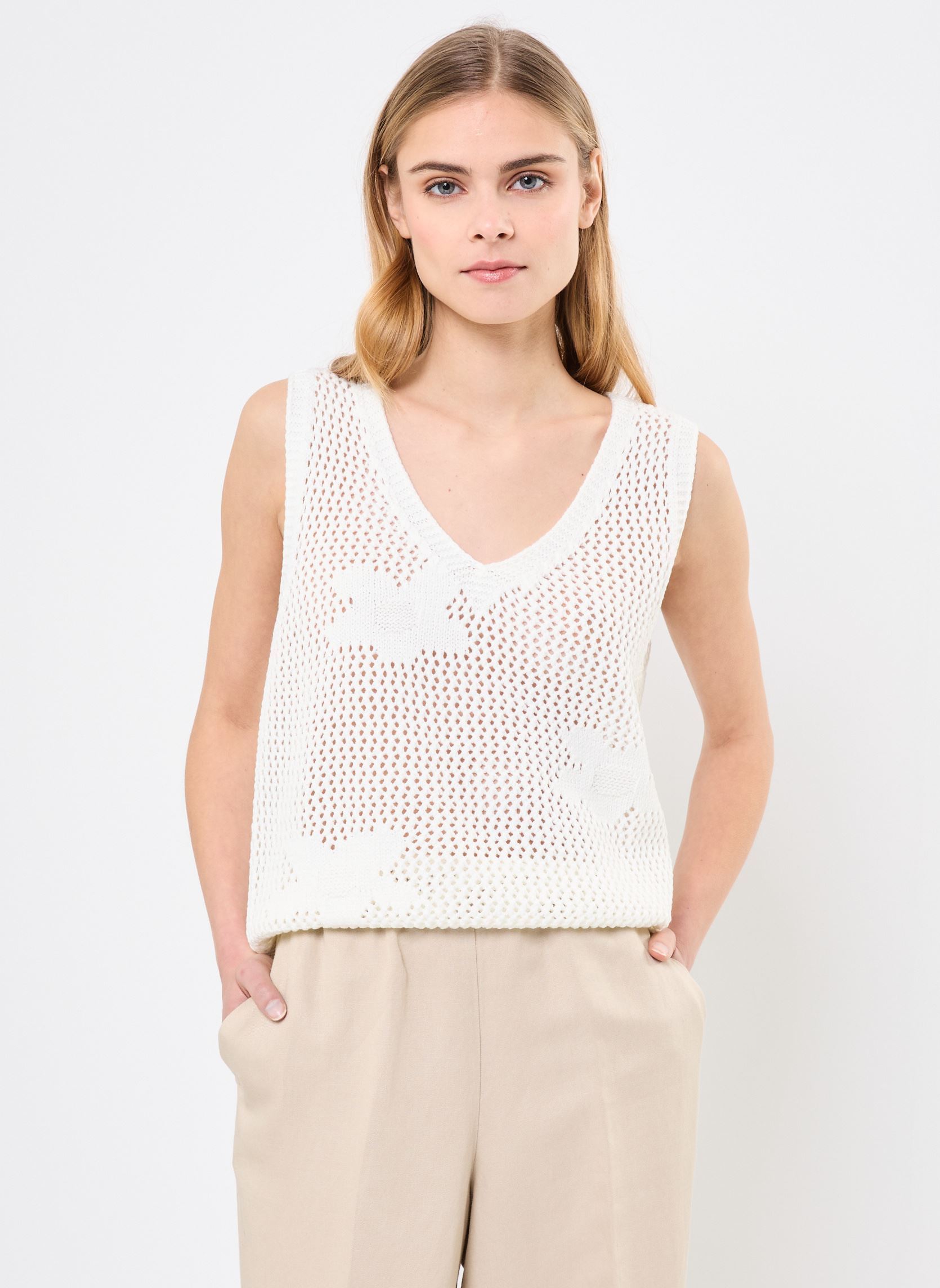 Pulls LAL390DE femme blanc Lili Sidonio Pulls LAL390DE femme blanc OFFWHITE