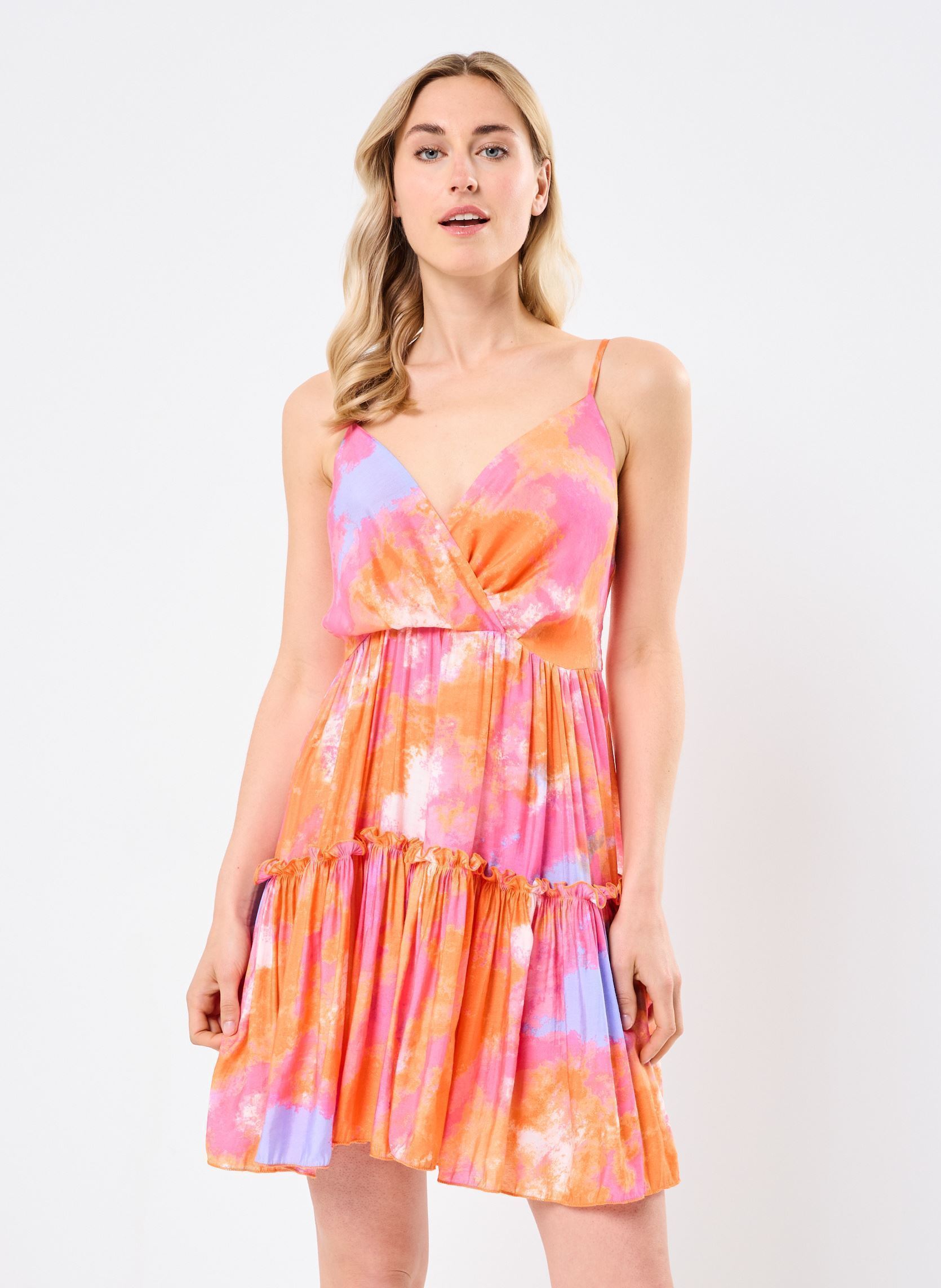 Kleider LAL529DE damen mehrfarbig Lili Sidonio Kleider LAL529DE damen mehrfarbig ORANGE IXTAPA