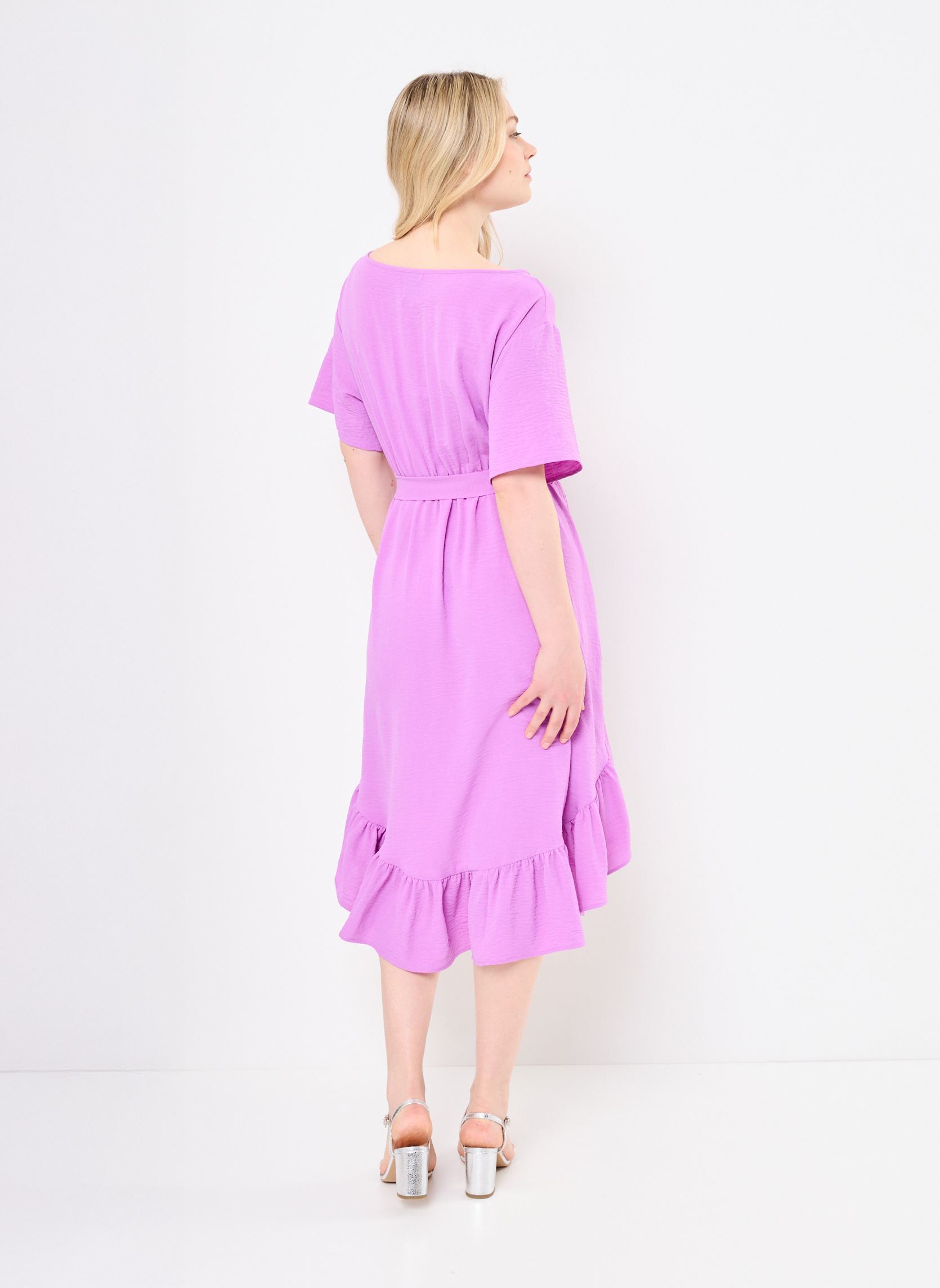 Kleider LAL542DP damen violett Lili Sidonio Kleider LAL542DP damen violett PURPLE