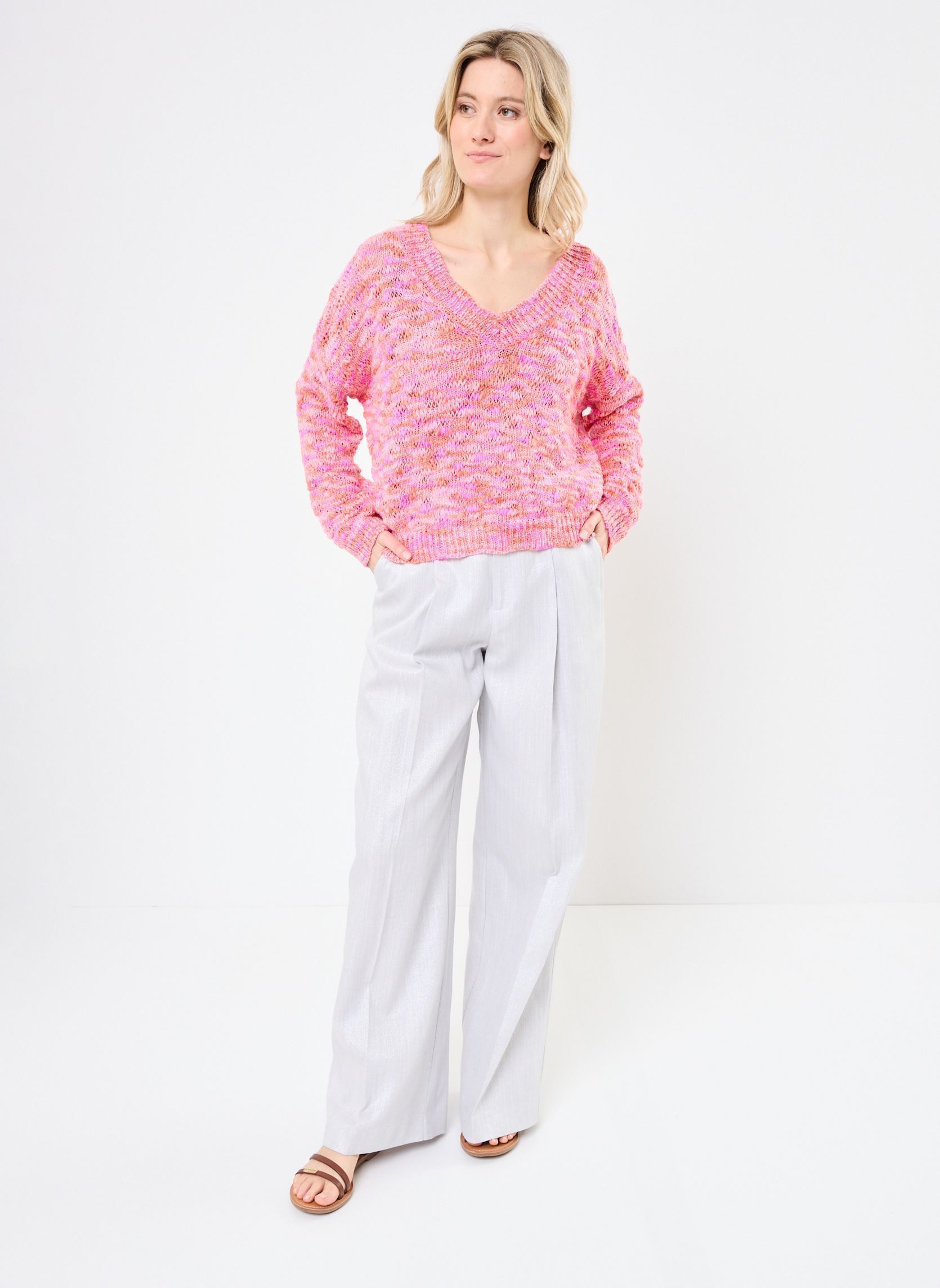 Pullover LAL555DP damen rosa Lili Sidonio Pullover LAL555DP damen rosa PINK