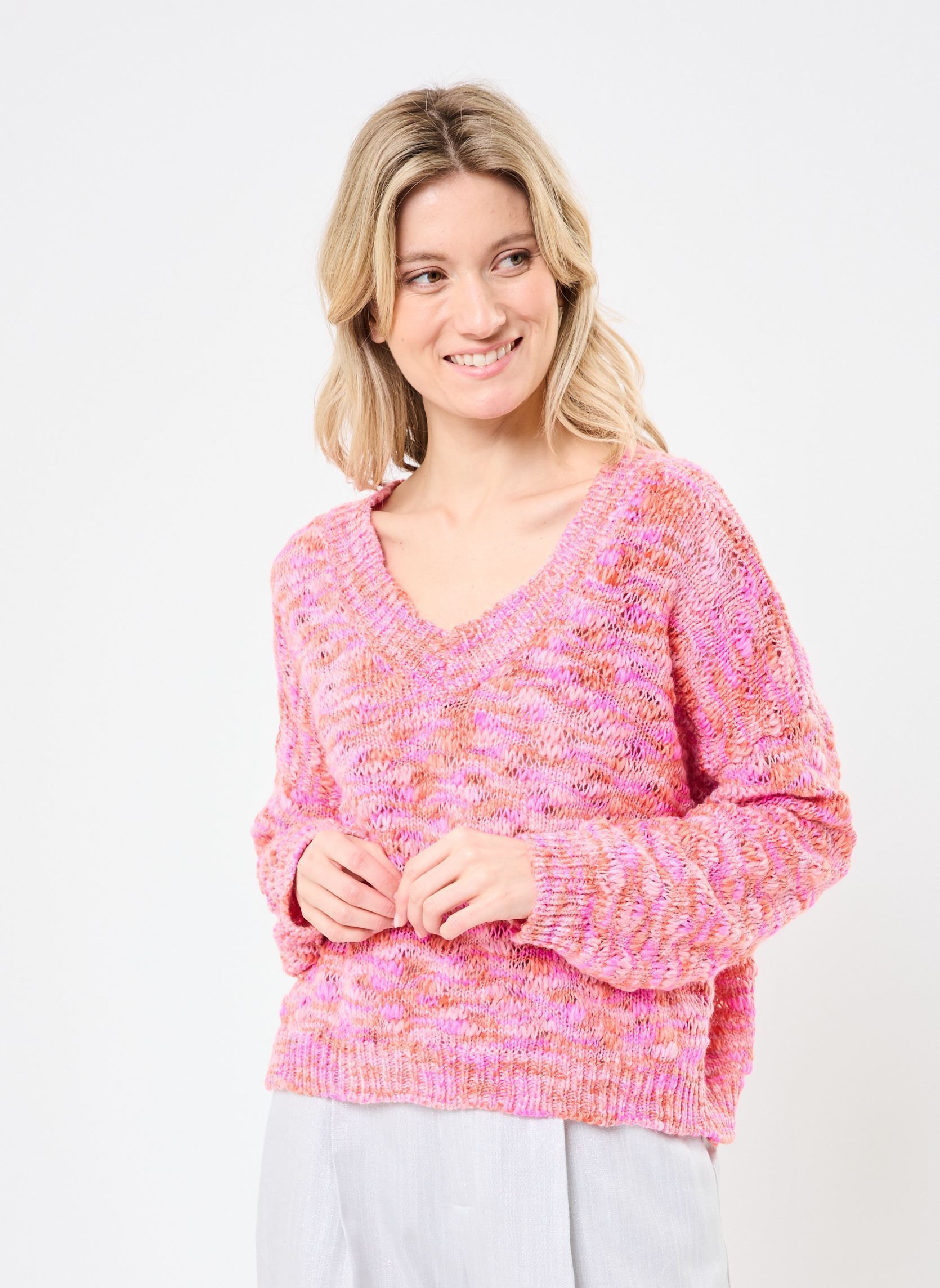 Pullover LAL555DP damen rosa Lili Sidonio Pullover LAL555DP damen rosa PINK