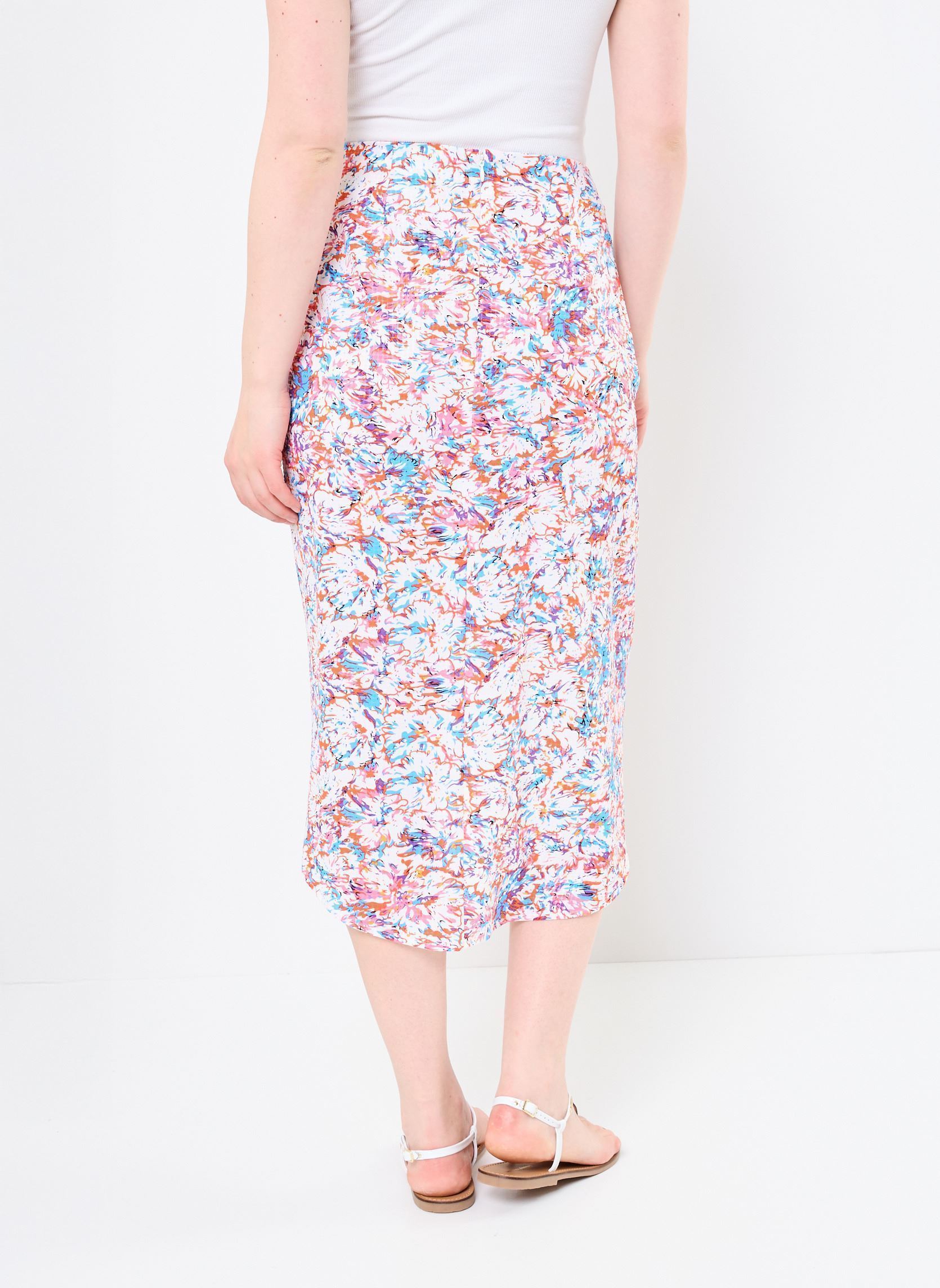 Faldas largas LALS109DP mujer multicolor Lili Sidonio Faldas largas LALS109DP mujer multicolor OFFWHITE CARMEN