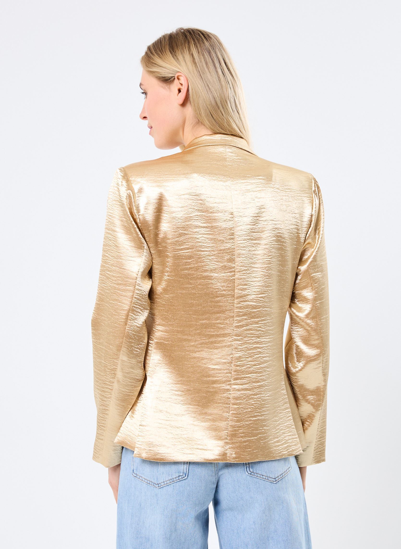 Blazer ML52DP dames goud en brons Lili Sidonio Blazer ML52DP dames goud en brons GOLD