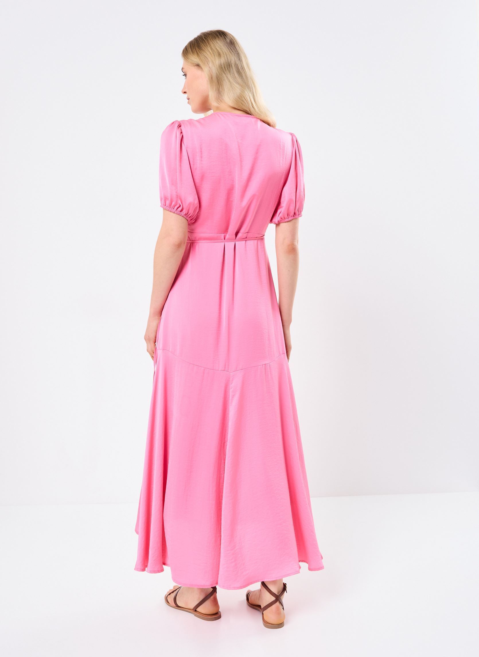 Lange Kleider MLR101DP damen rosa Lili Sidonio Lange Kleider MLR101DP damen rosa PINK