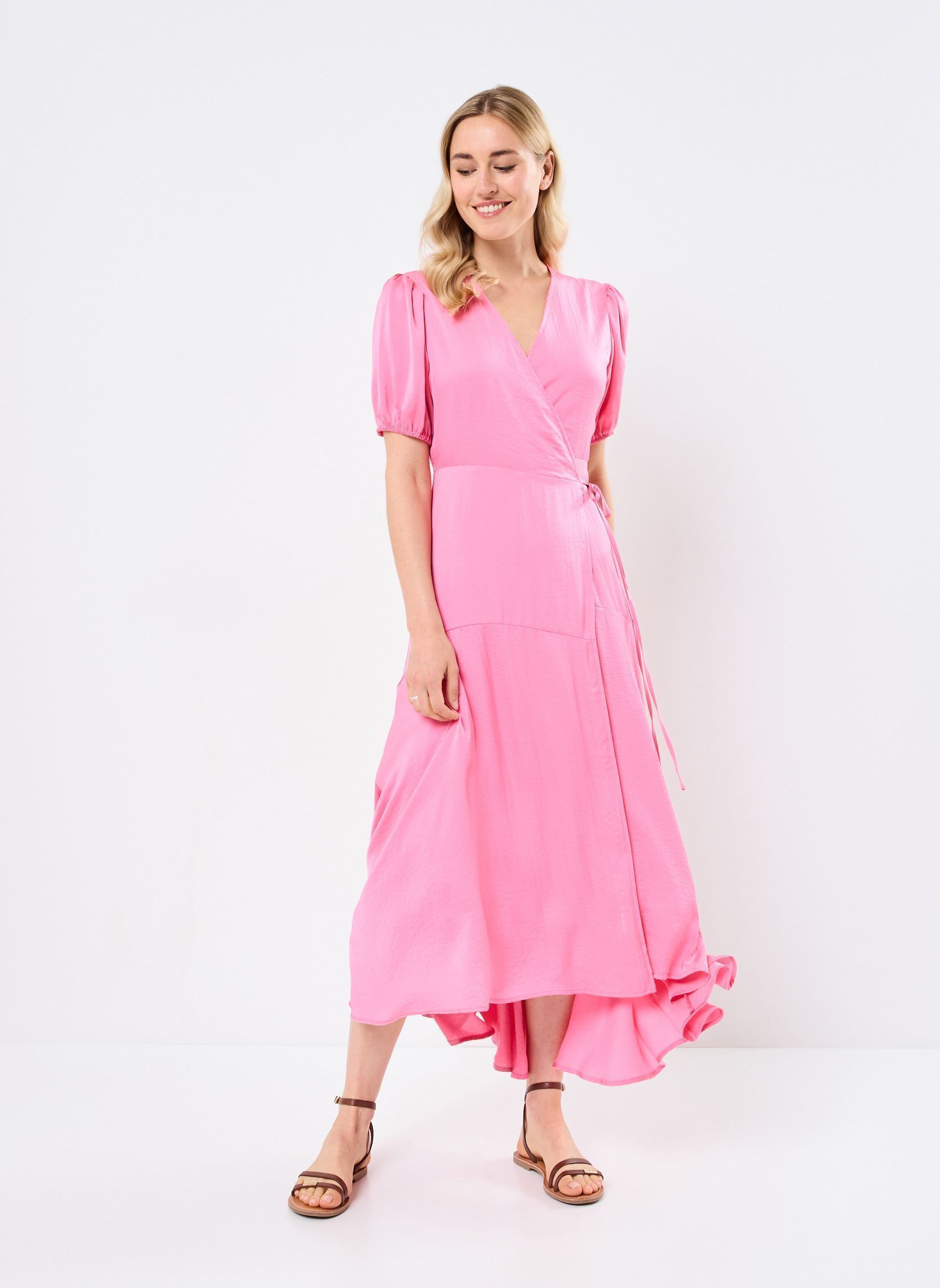 Lange Kleider MLR101DP damen rosa Lili Sidonio Lange Kleider MLR101DP damen rosa PINK