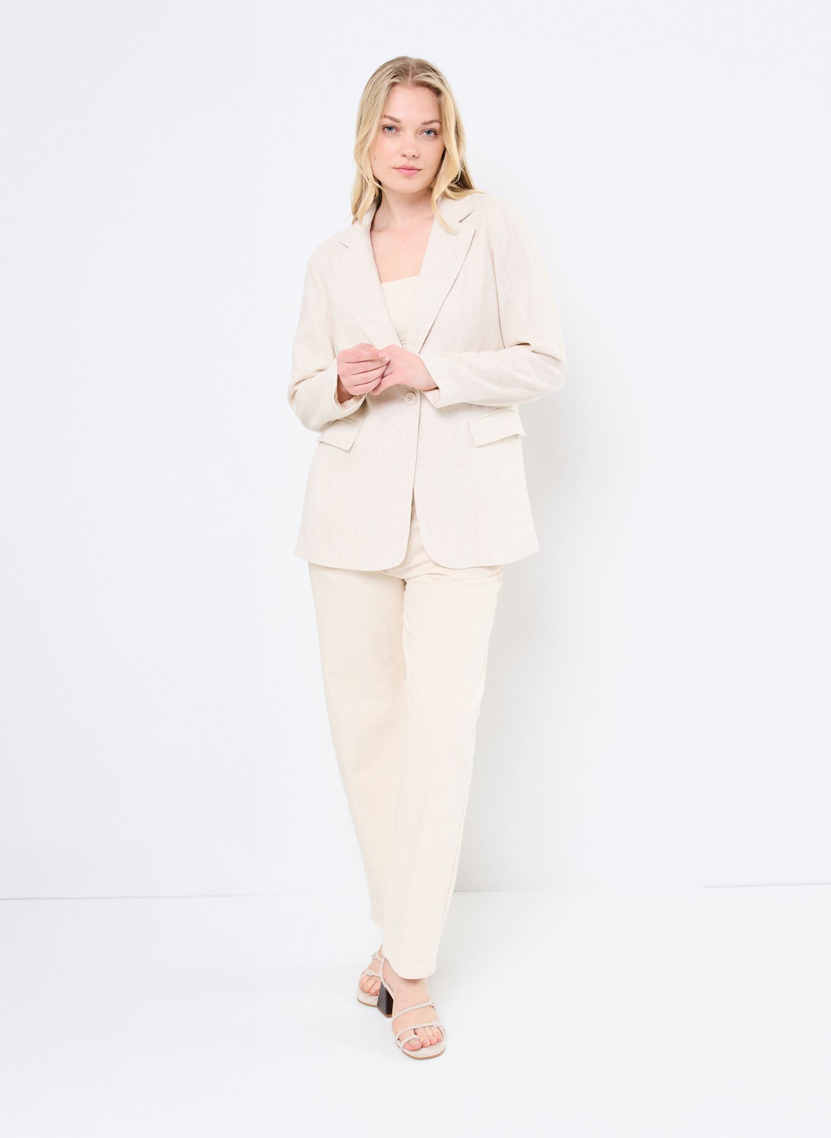 Blazer PL273ADP damen beige Lili Sidonio Blazer PL273ADP damen beige LIGHT BEIGE