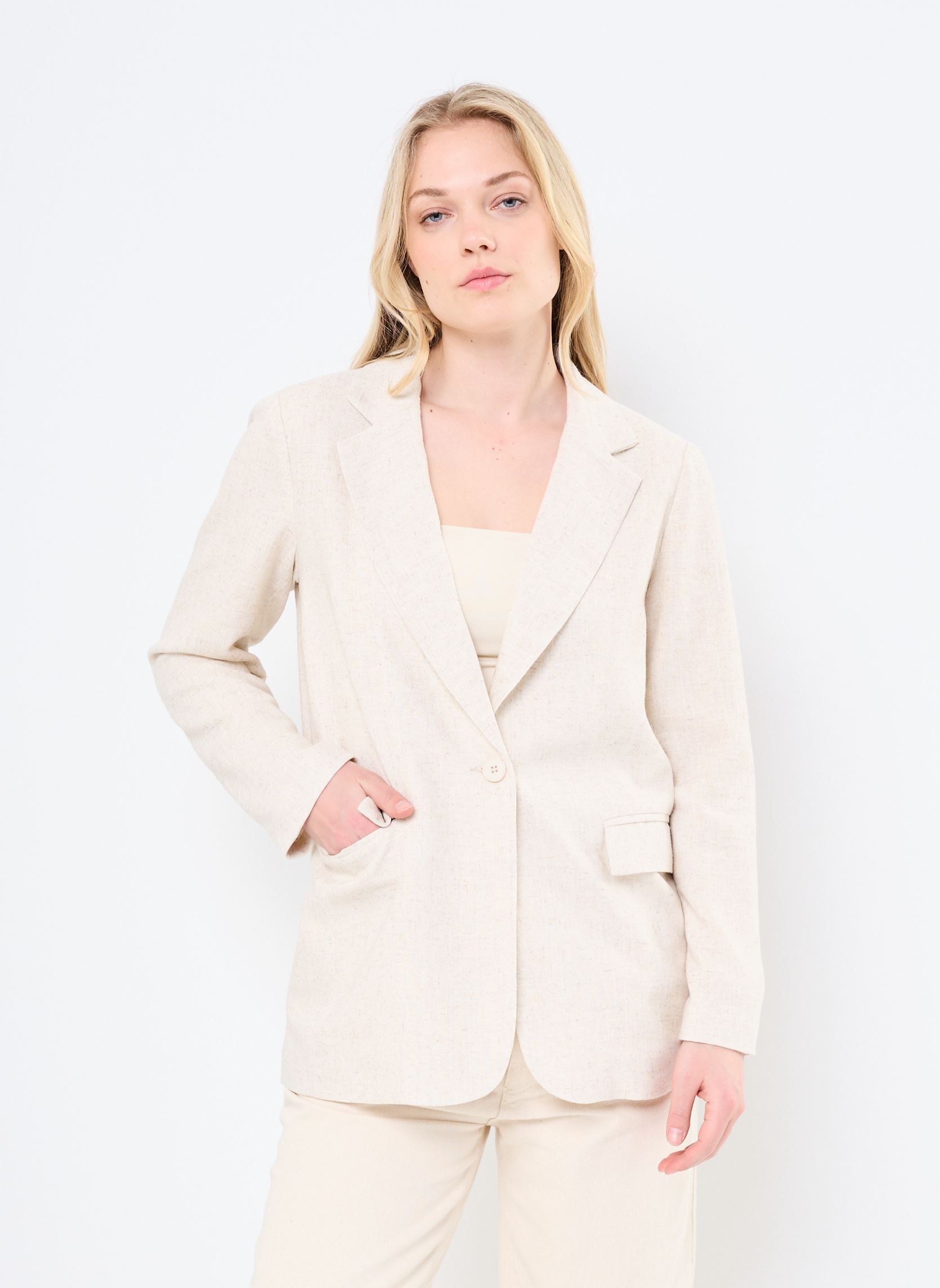 Blazer PL273ADP damen beige Lili Sidonio Blazer PL273ADP damen beige LIGHT BEIGE