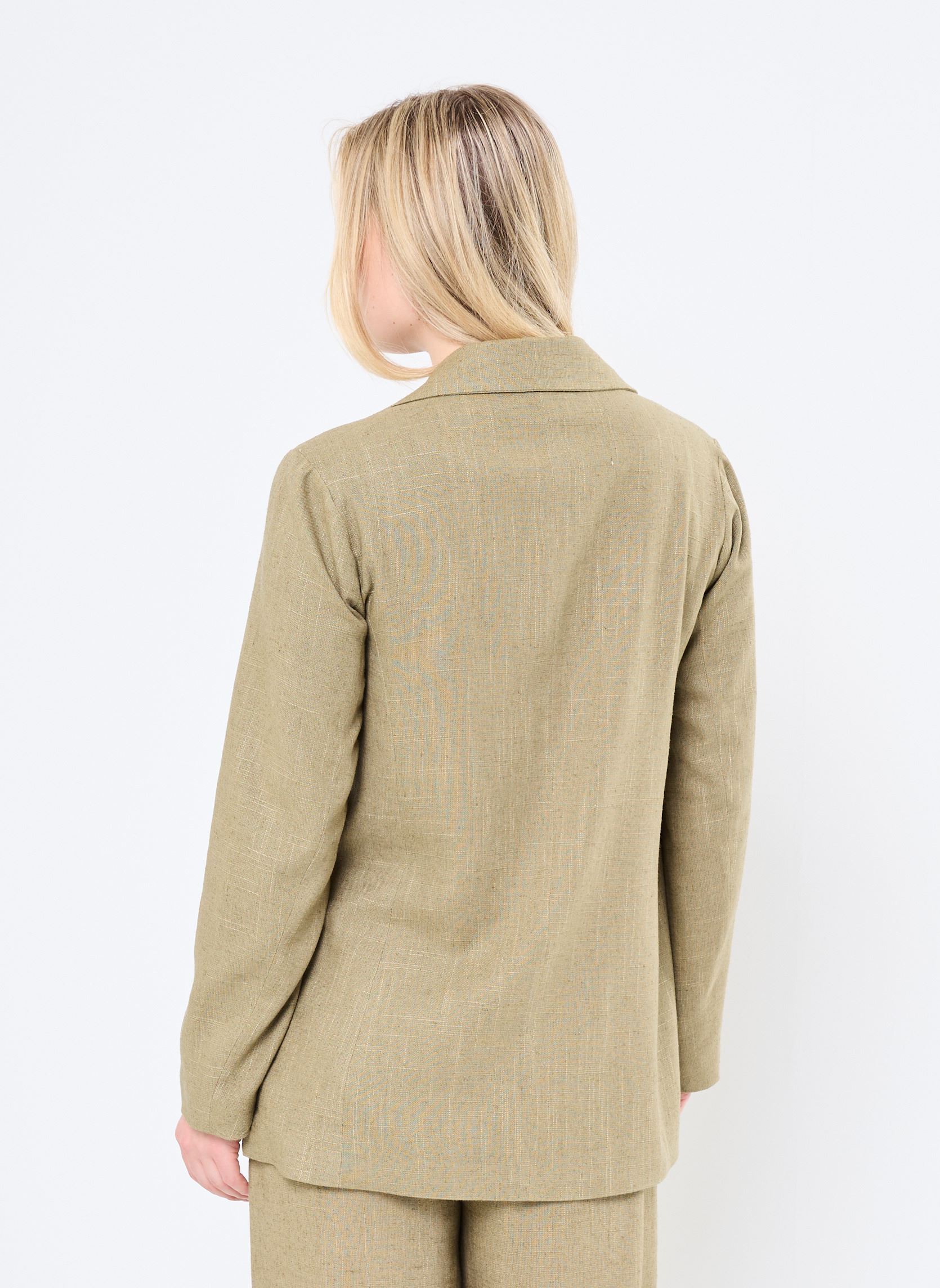 Vestes de blazer PL273ADP femme vert Lili Sidonio Vestes de blazer PL273ADP femme vert KHAKI