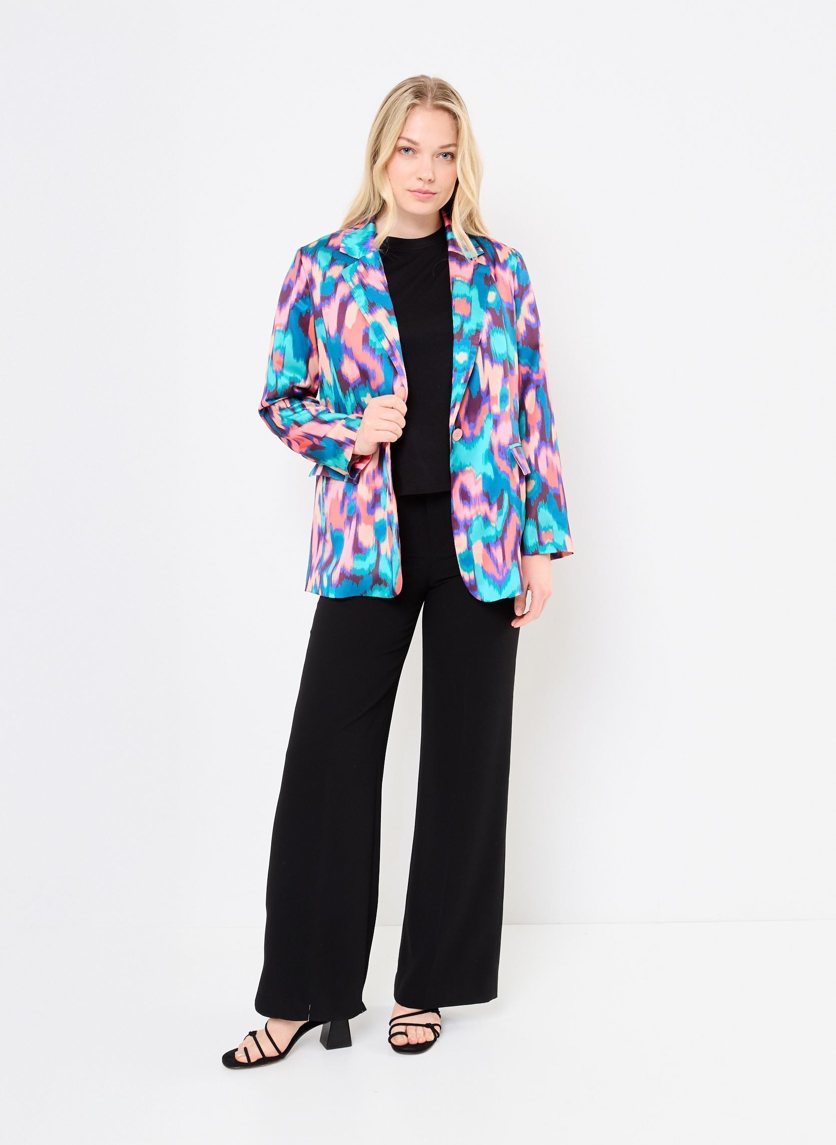 Vestes de blazer PL273BDP femme multicolore Lili Sidonio Vestes de blazer PL273BDP femme multicolore MULTICO VALLADOLID