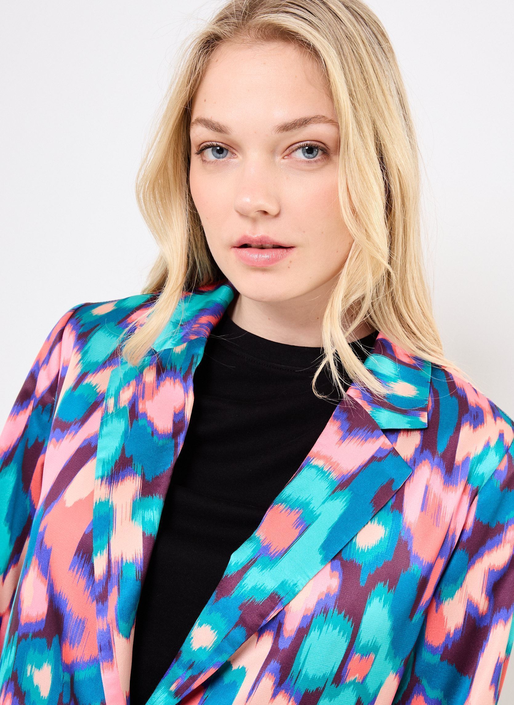 Vestes de blazer PL273BDP femme multicolore Lili Sidonio Vestes de blazer PL273BDP femme multicolore MULTICO VALLADOLID