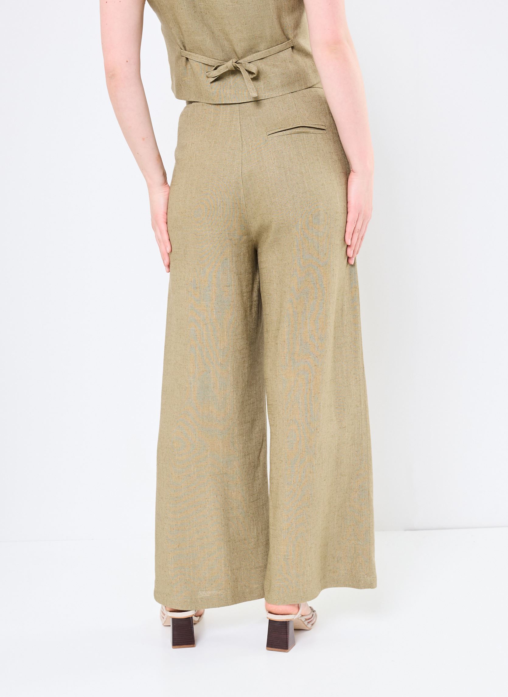 Pantaloni da abito PL274ADP donna verde Lili Sidonio Pantaloni da abito PL274ADP donna verde KHAKI