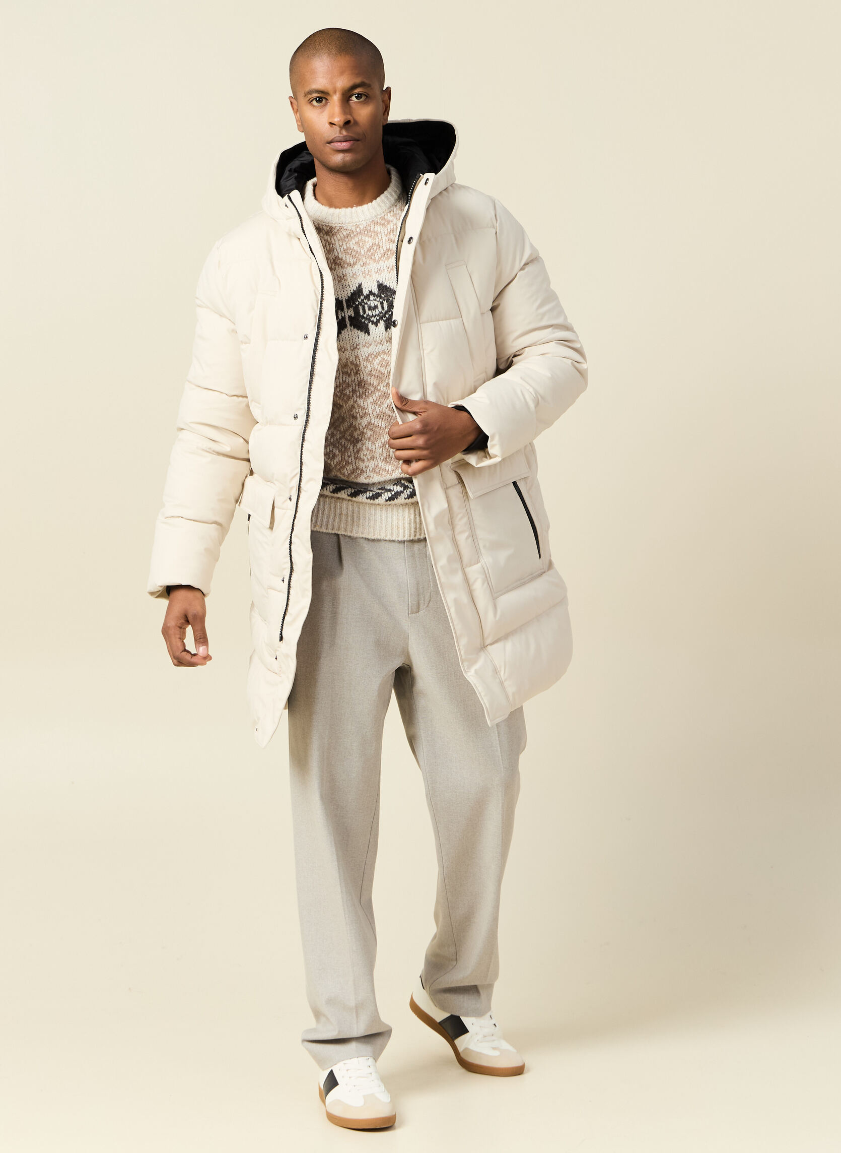 Parkas DOUDOUPARKH homme beige Bonobo Parkas DOUDOUPARKH homme beige Beige
