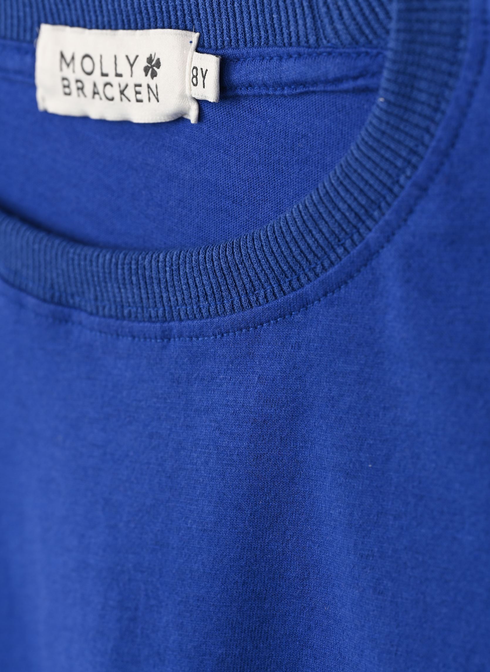 Tee-shirts manches courtes MME228DP fille bleu Molly Bracken Tee-shirts manches courtes MME228DP fille bleu BLEU