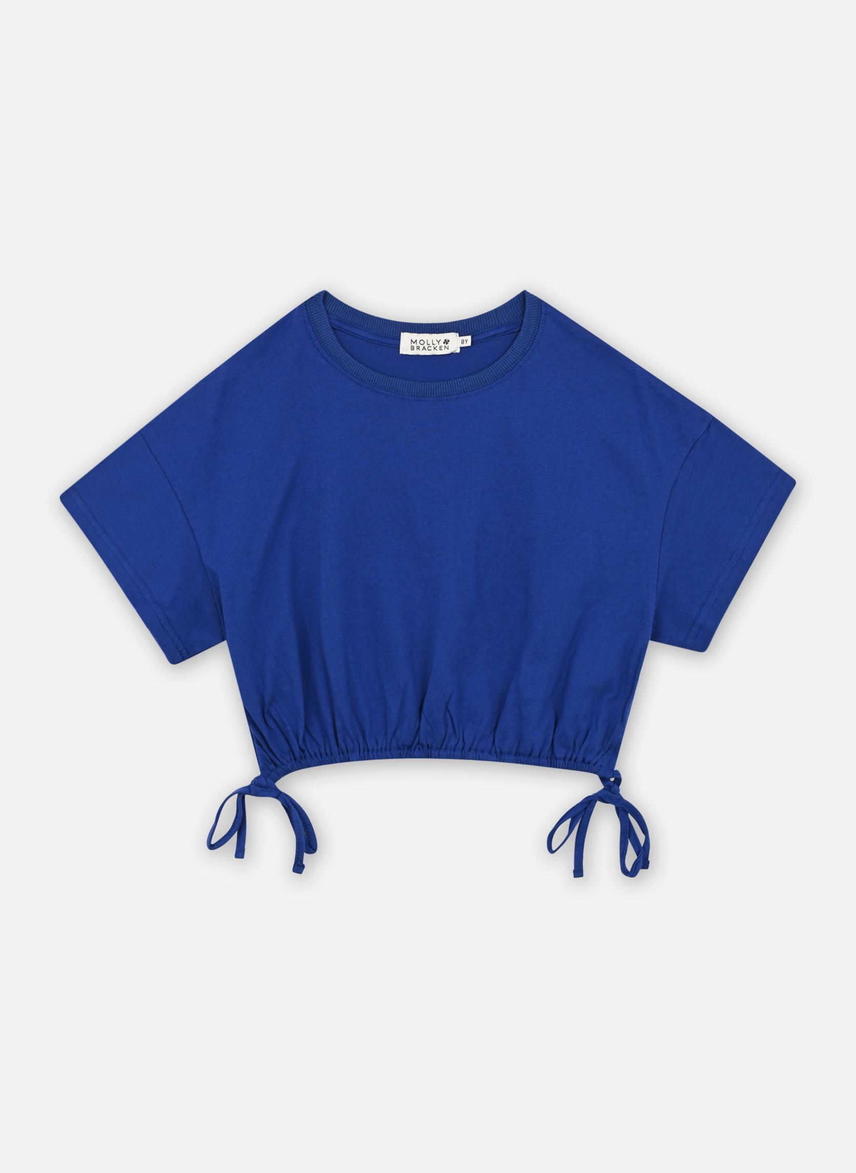 Tee-shirts manches courtes MME228DP fille bleu Molly Bracken Tee-shirts manches courtes MME228DP fille bleu BLEU