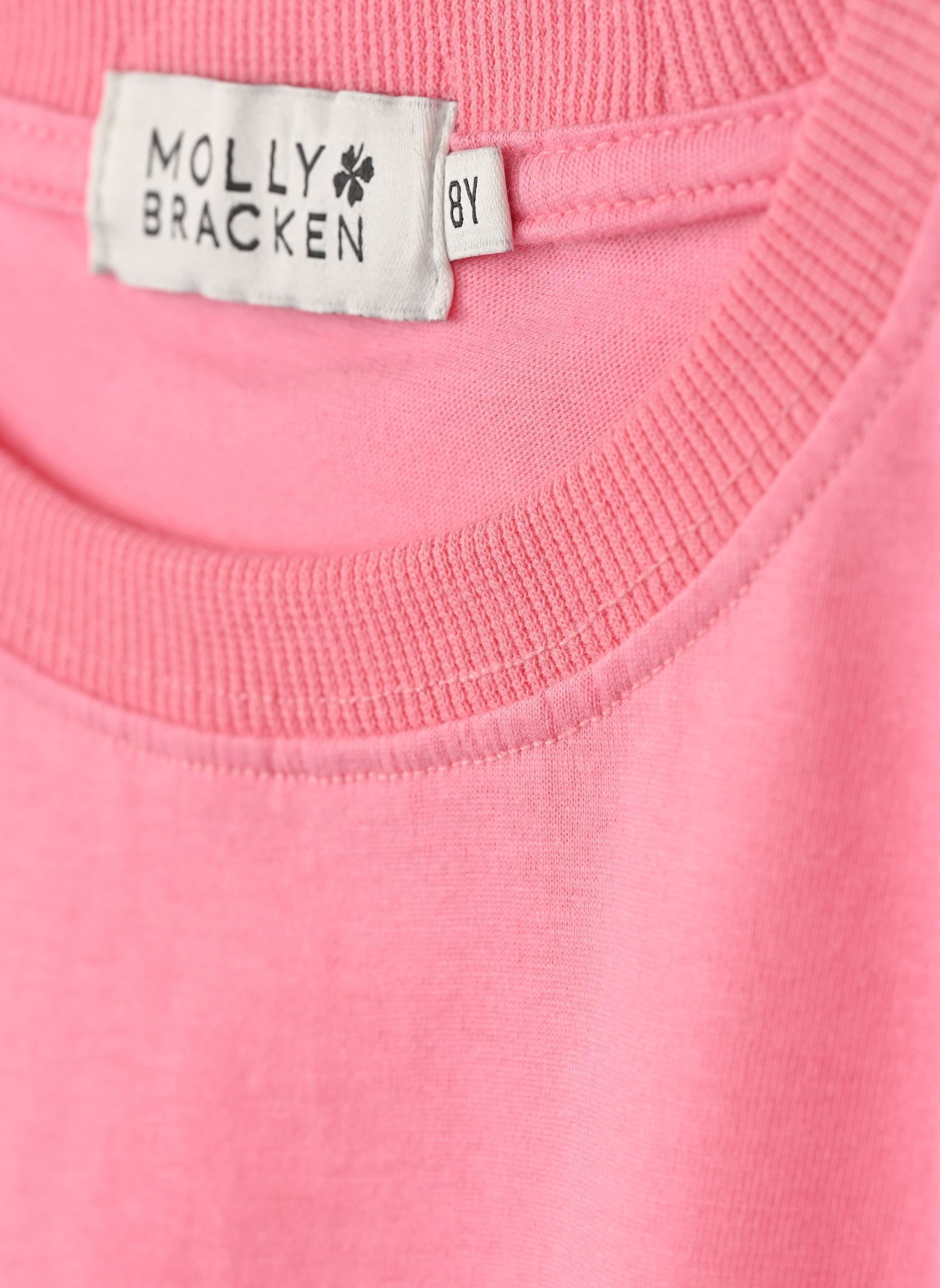T-shirts met korte mouwen MME228DP meisjes roze Molly Bracken T-shirts met korte mouwen MME228DP meisjes roze ROSE