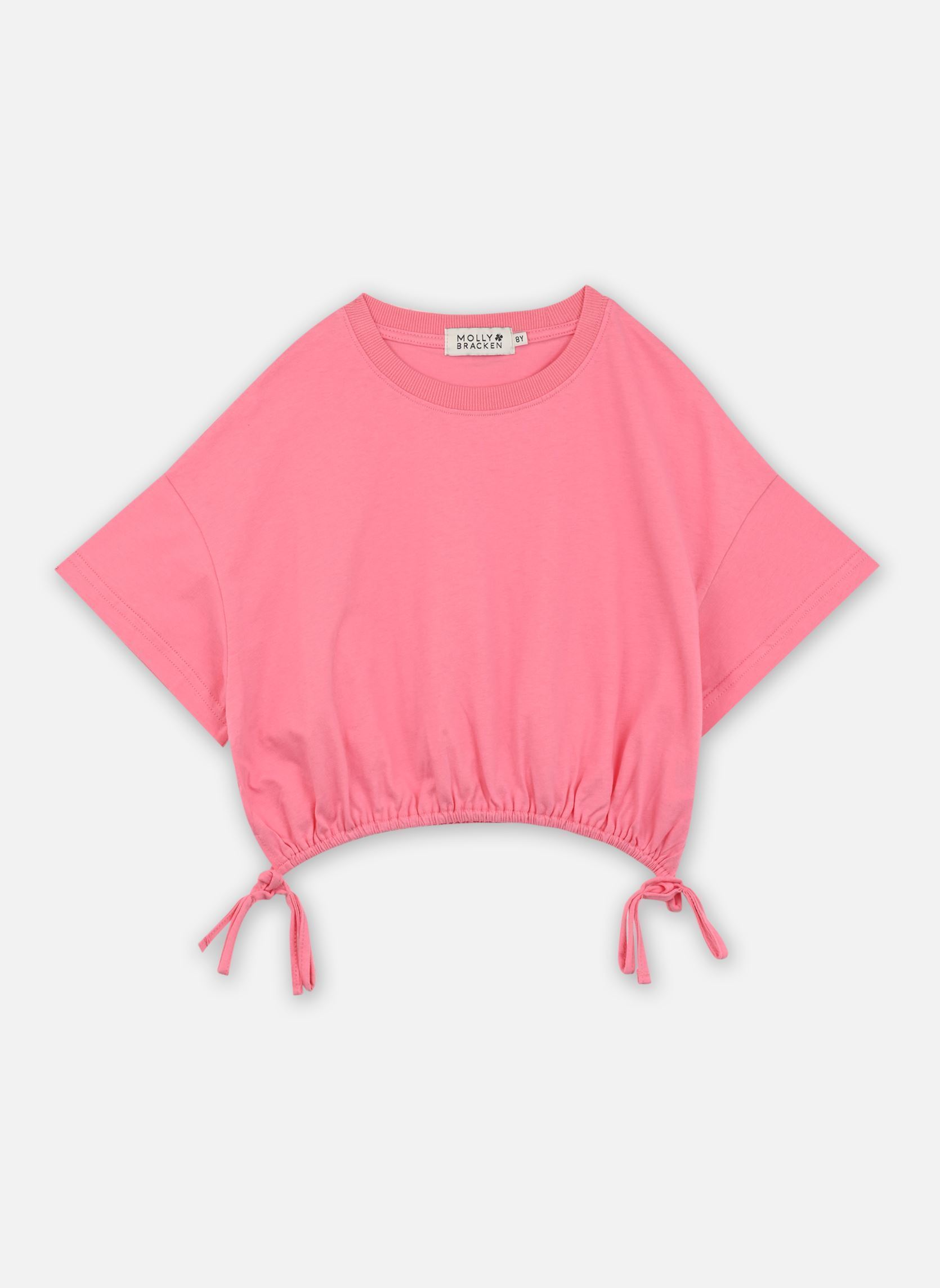 T-shirts met korte mouwen MME228DP meisjes roze Molly Bracken T-shirts met korte mouwen MME228DP meisjes roze ROSE