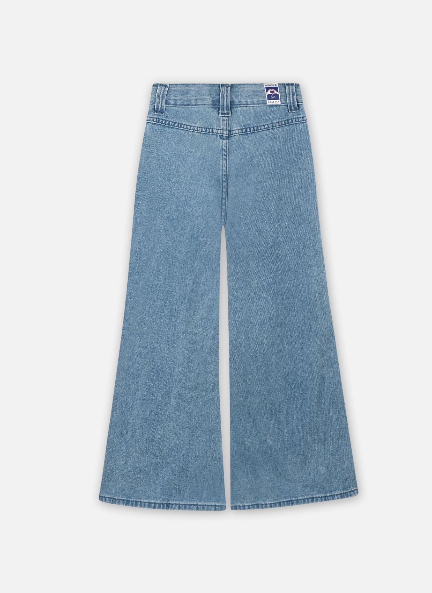 Pantalons MMER137DP fille bleu Molly Bracken Pantalons MMER137DP fille bleu BLEUDENIMCLA