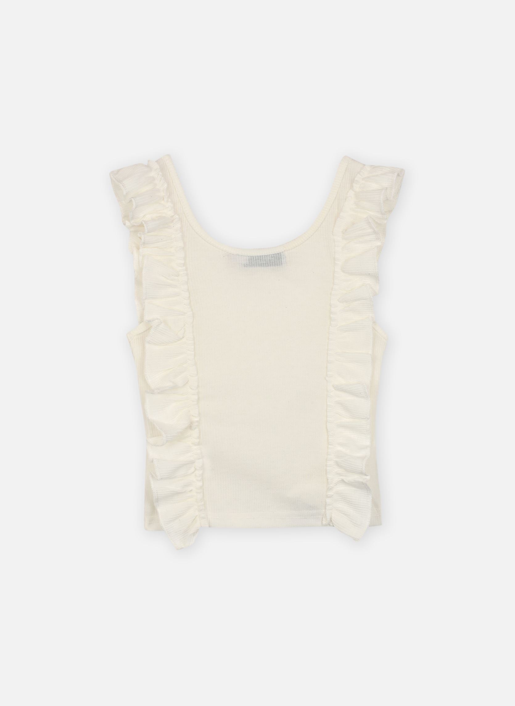 Hemdjes MMES120DP meisjes wit Molly Bracken Hemdjes MMES120DP meisjes wit BLANC