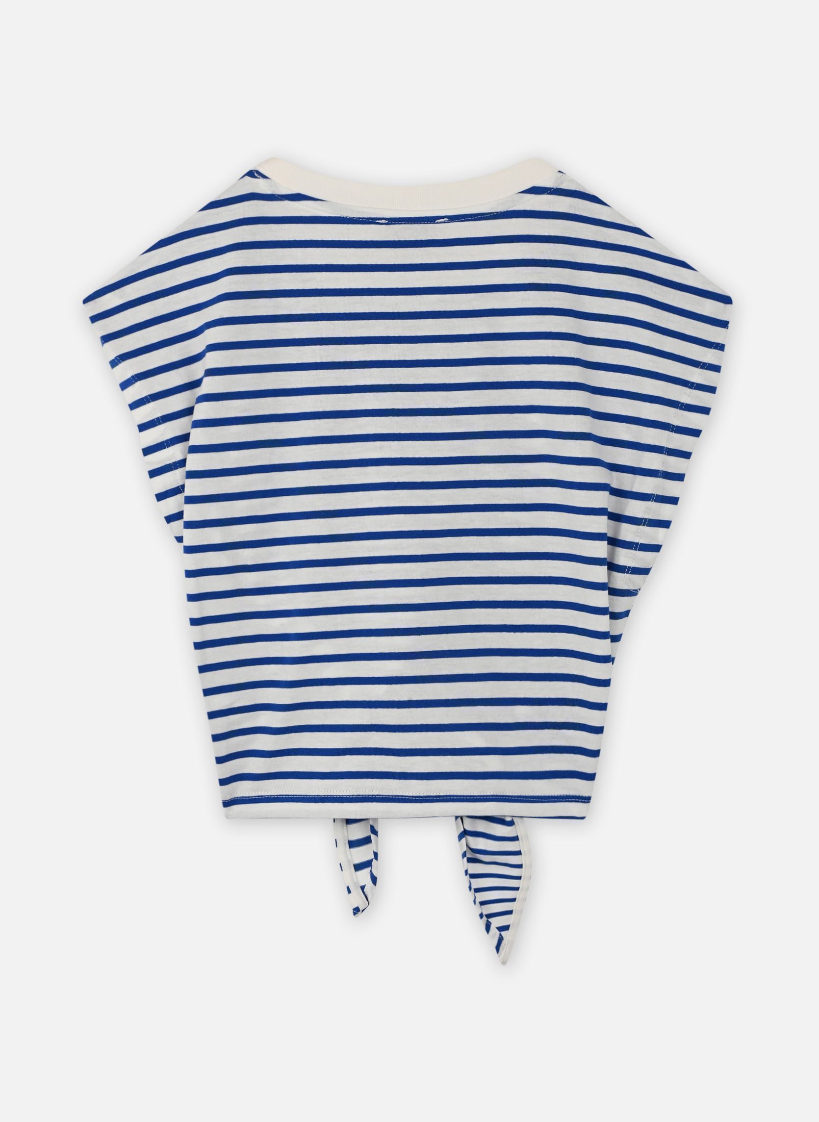 Tee-shirts manches courtes MMT2015DP fille multicolore Molly Bracken Tee-shirts manches courtes MMT2015DP fille multicolore ECRU/MARINE
