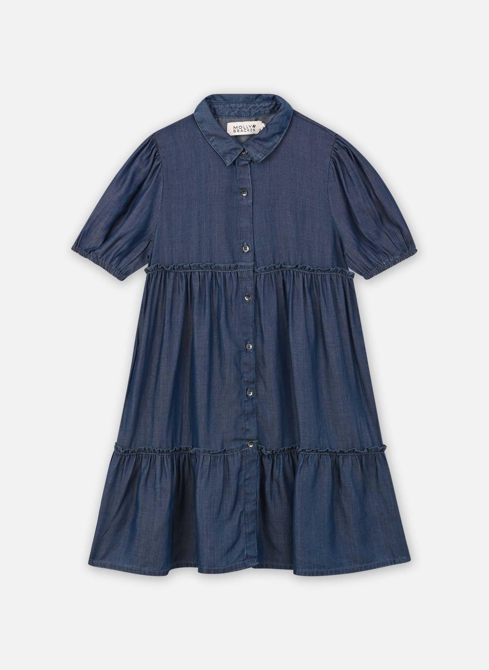 Robes MMZ13DP fille bleu Molly Bracken Robes MMZ13DP fille bleu BLEUDENIMCLA