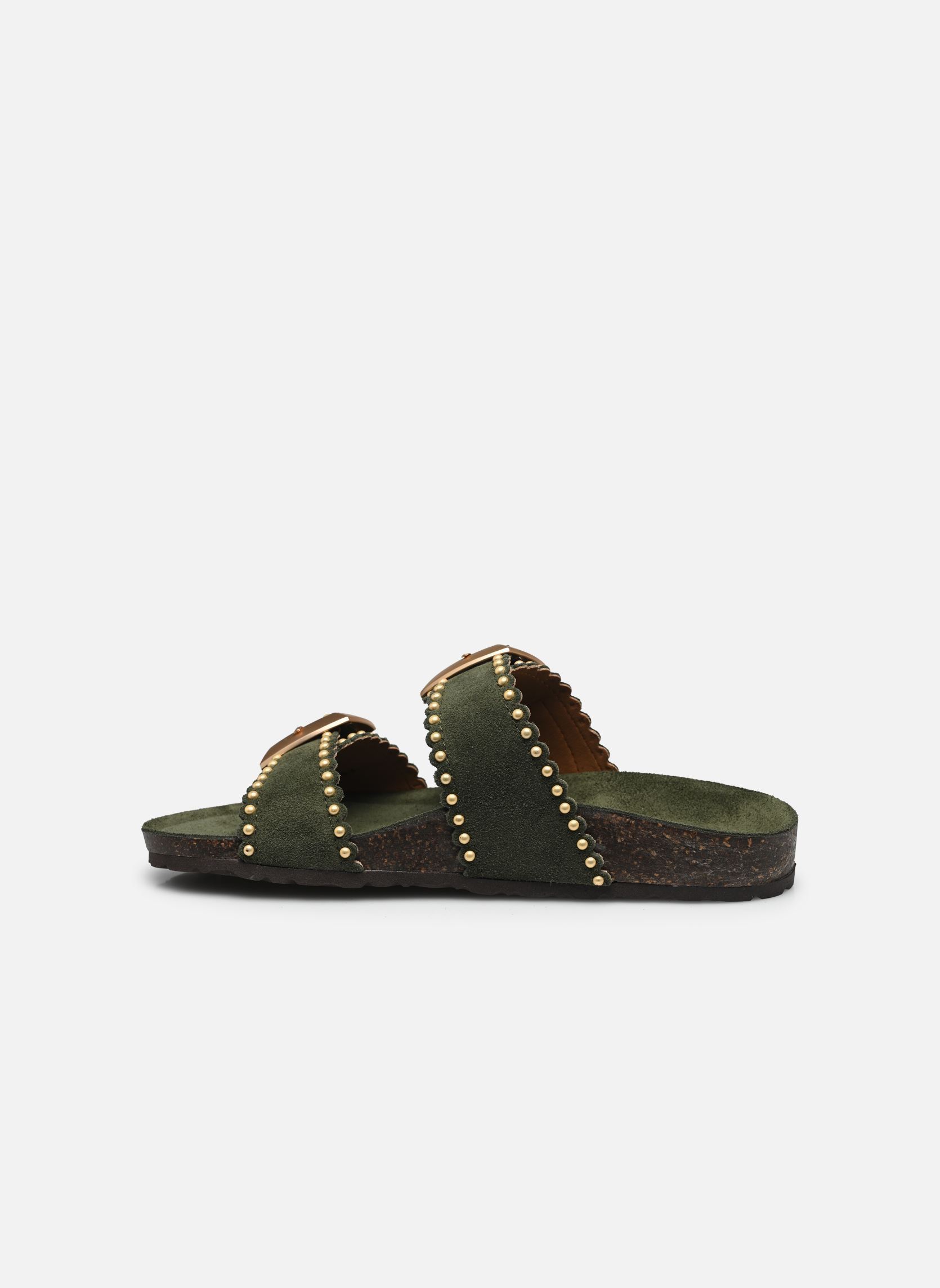 Pantoletten und Clogs Arona Crosta damen grün Semerdjian Pantoletten und Clogs Arona Crosta damen grün MILITARE