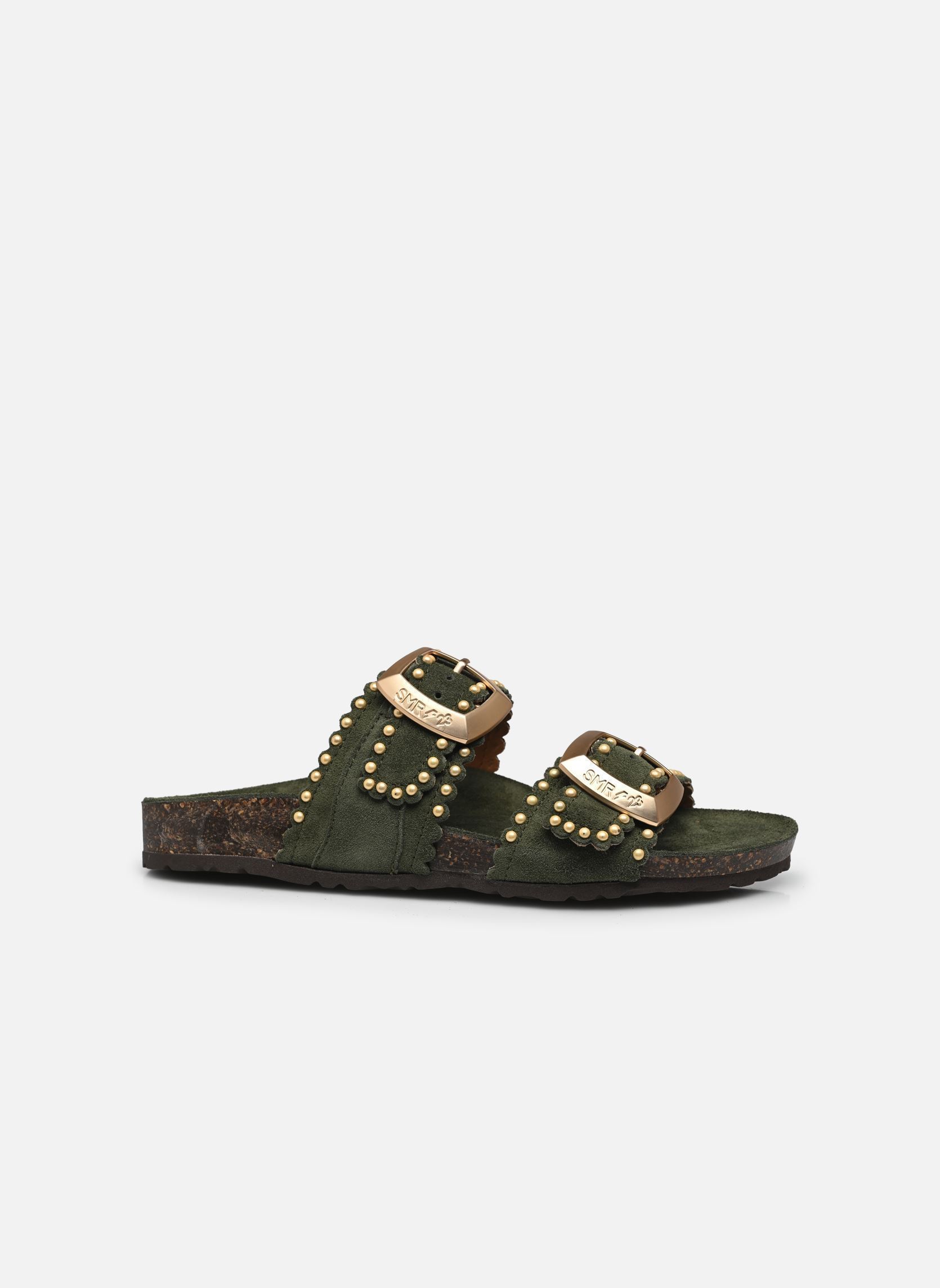 Pantoletten und Clogs Arona Crosta damen grün Semerdjian Pantoletten und Clogs Arona Crosta damen grün MILITARE