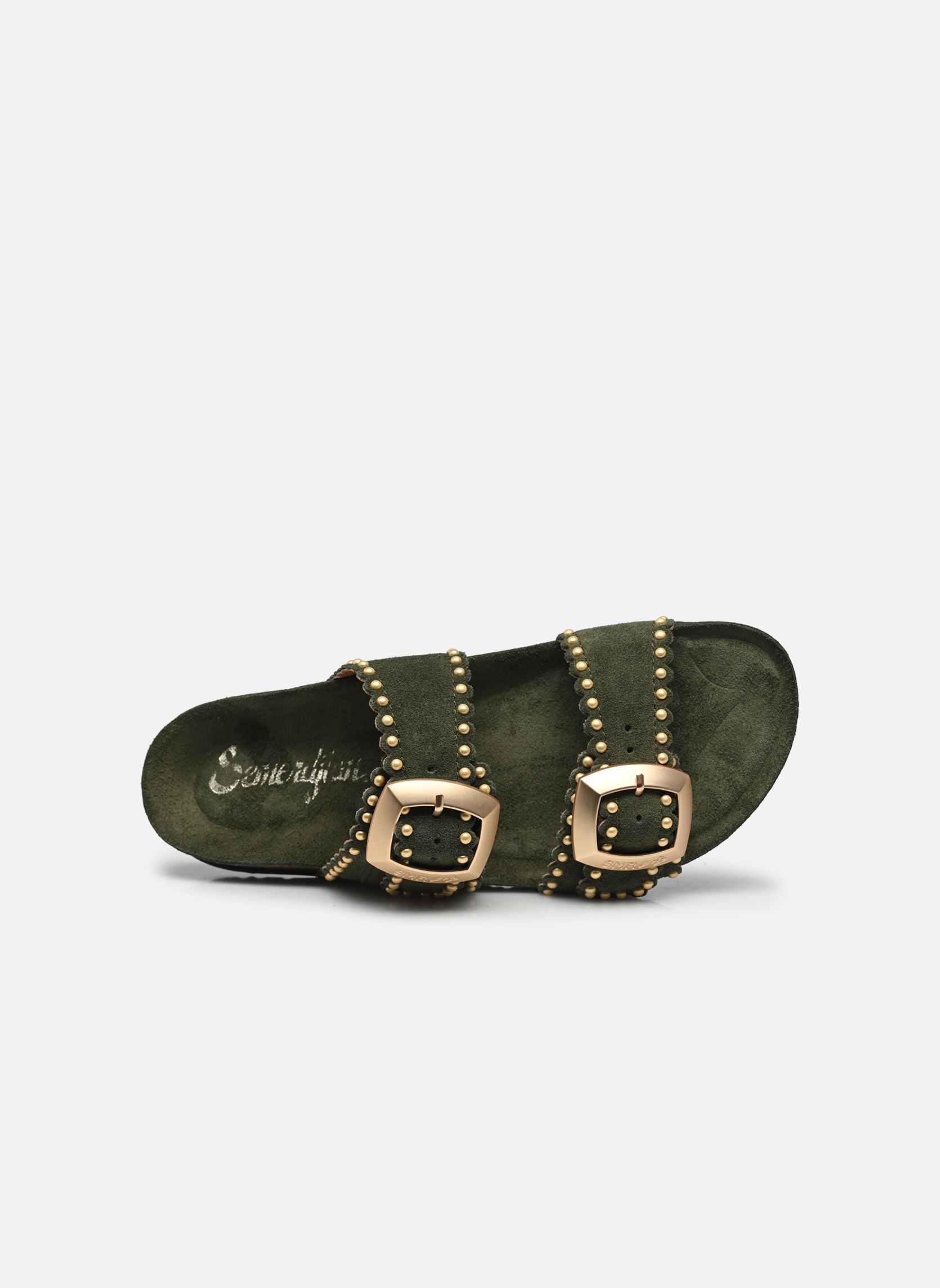 Pantoletten und Clogs Arona Crosta damen grün Semerdjian Pantoletten und Clogs Arona Crosta damen grün MILITARE
