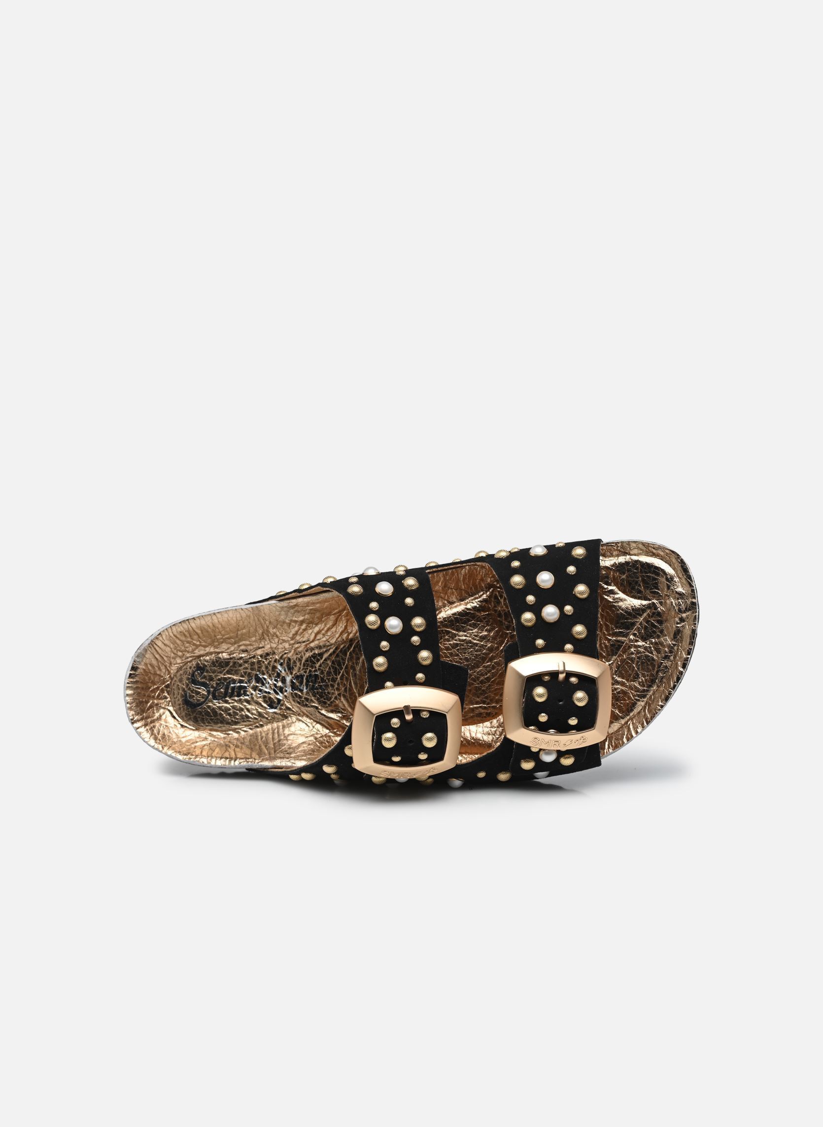 Mules et sabots Aria Crosta femme noir Semerdjian Mules et sabots Aria Crosta femme noir NERO