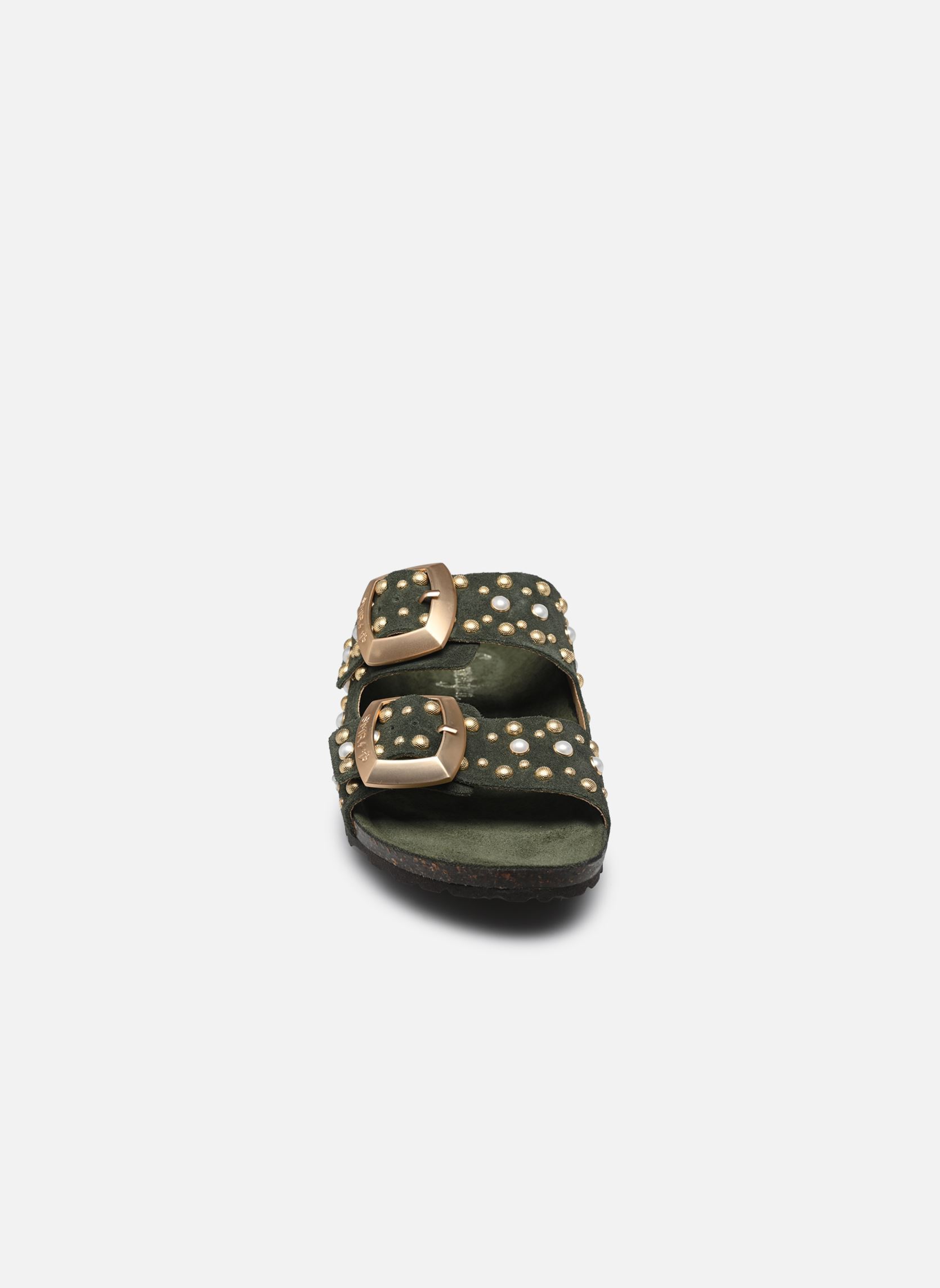 Mules et sabots Aria Crosta femme vert Semerdjian Mules et sabots Aria Crosta femme vert MILITARE
