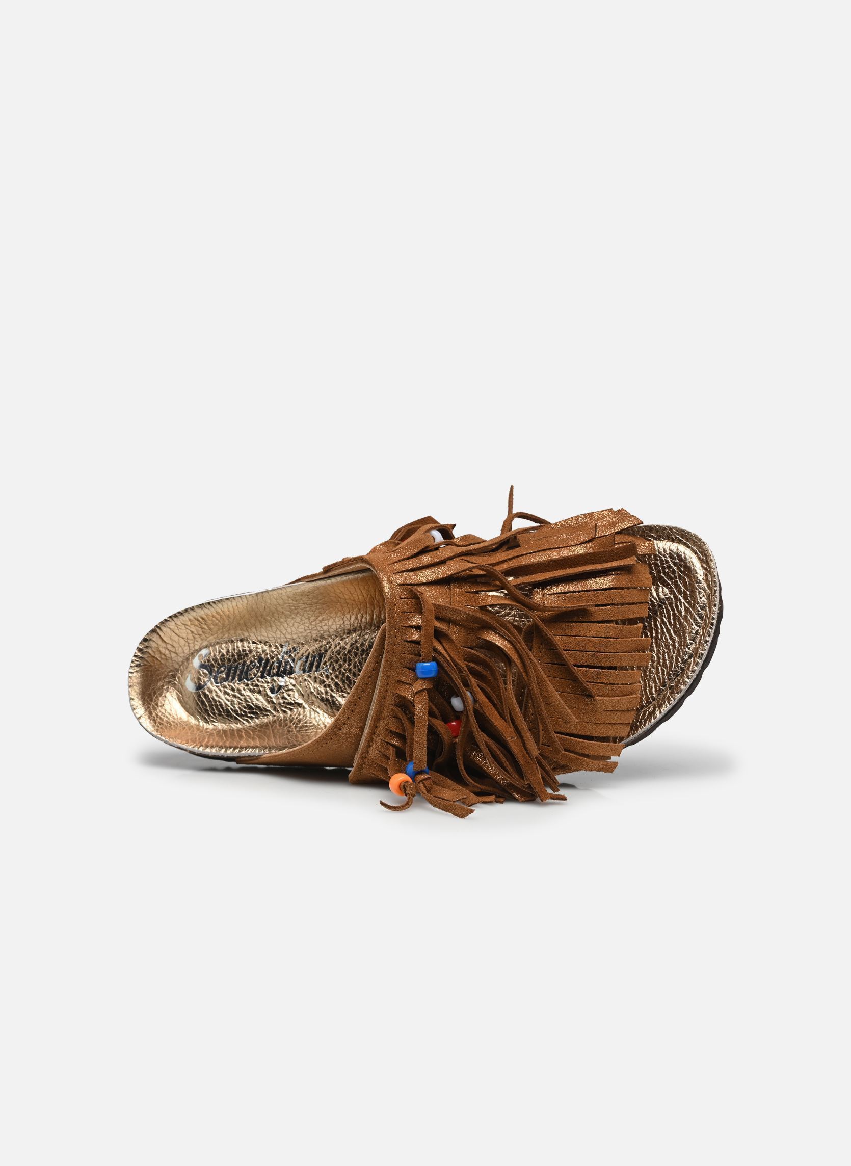 Muilen en klompen Amos Century dames goud en brons Semerdjian Muilen en klompen Amos Century dames goud en brons 3044