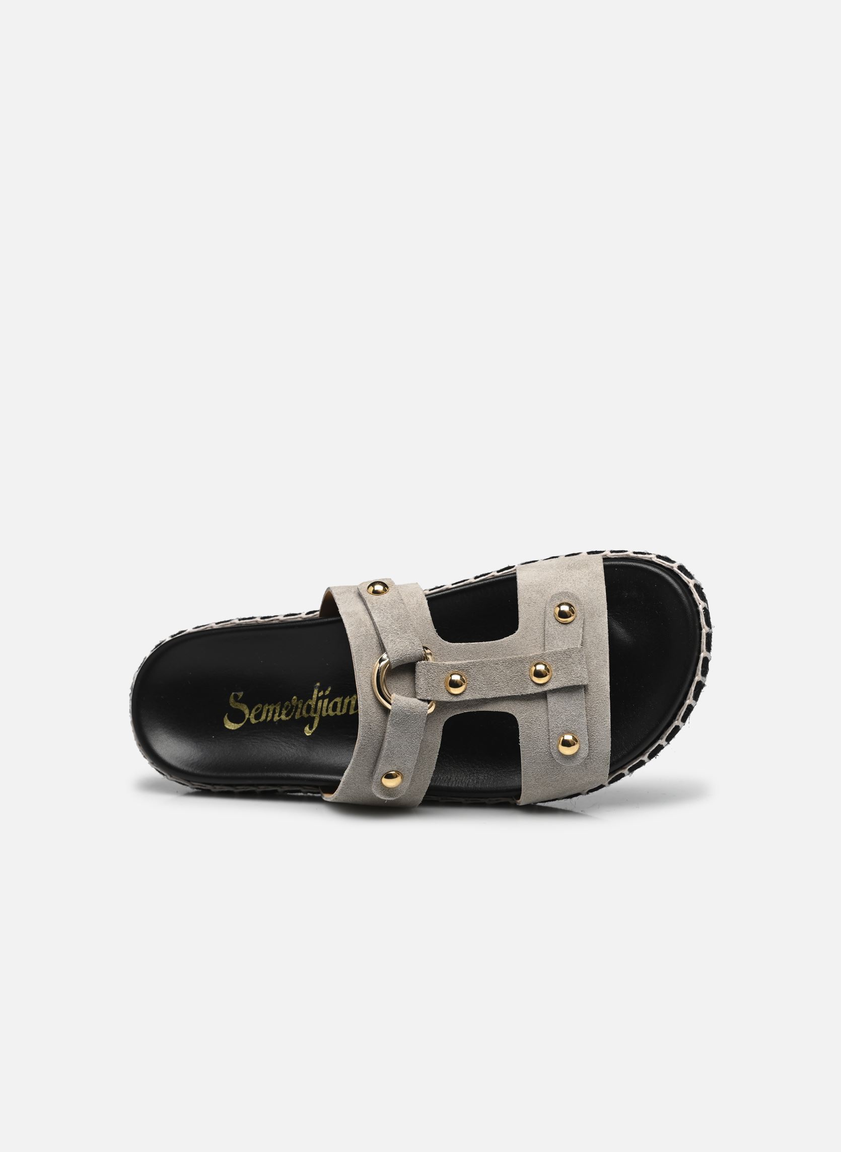 Zuecos y mules Felicia Crosta mujer gris Semerdjian Zuecos y mules Felicia Crosta mujer gris COCONUTS 418