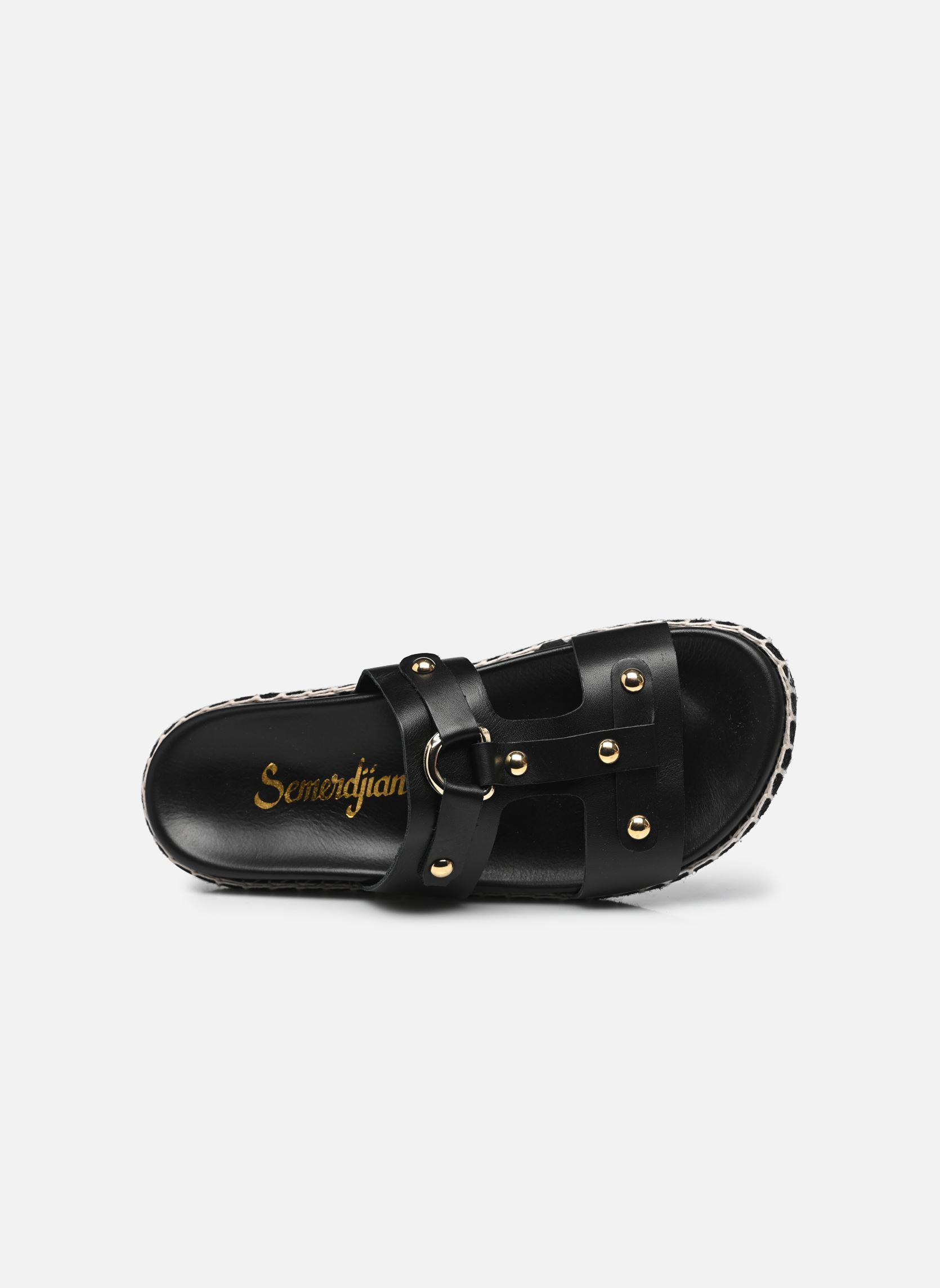 Pantoletten und Clogs Felicia Vitello damen schwarz Semerdjian Pantoletten und Clogs Felicia Vitello damen schwarz NERO