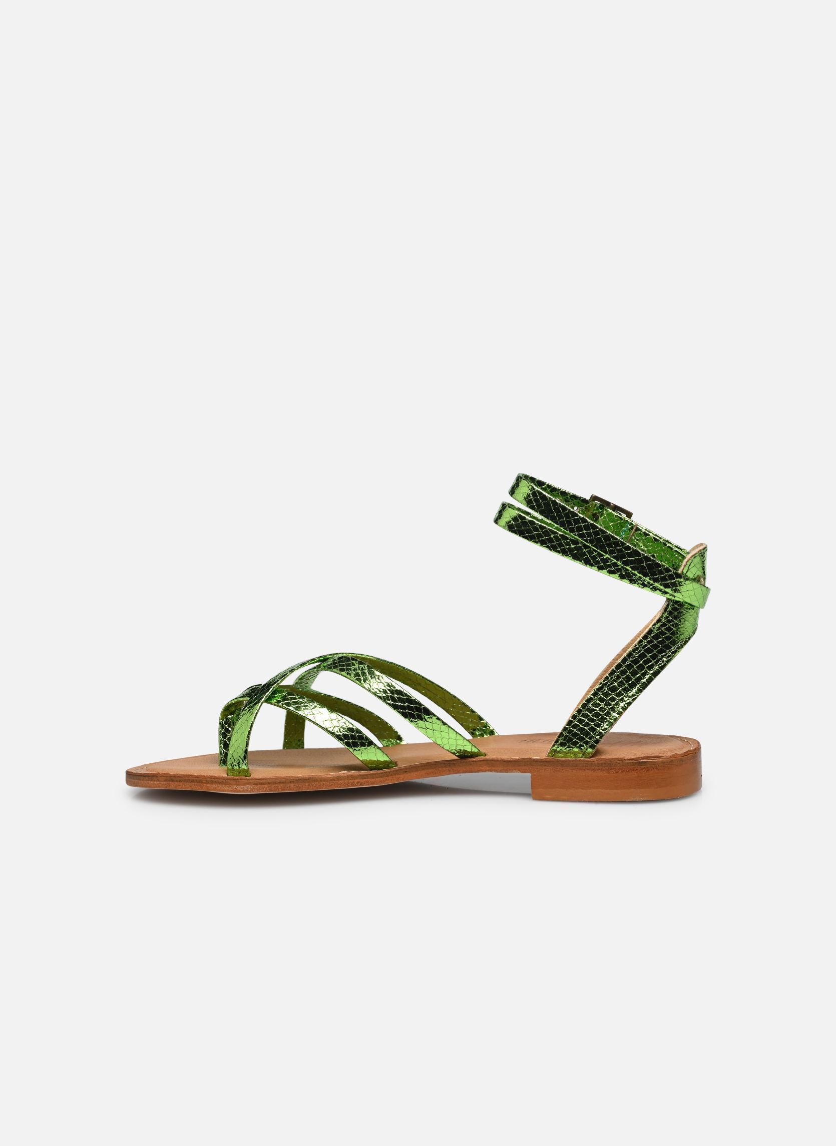 Flache Sandalen Puma Serpente damen grün Semerdjian Flache Sandalen Puma Serpente damen grün LIME