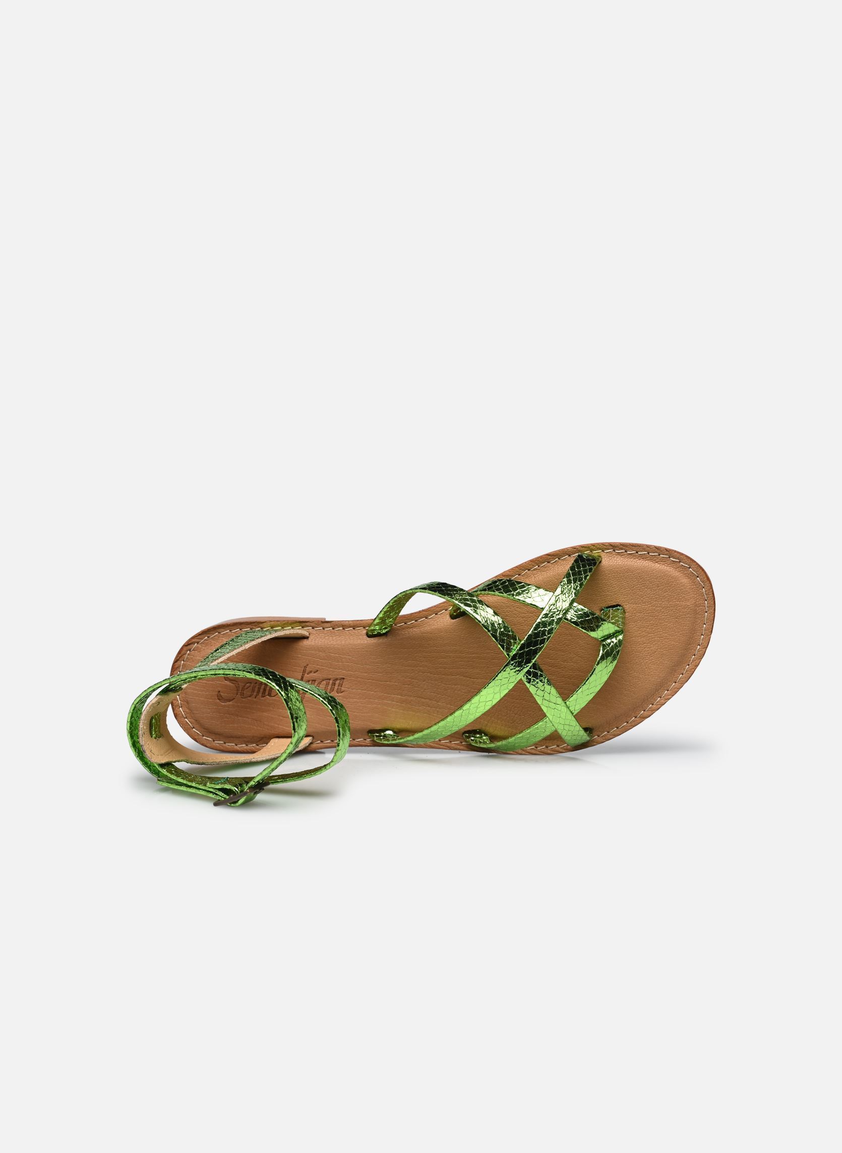 Flache Sandalen Puma Serpente damen grün Semerdjian Flache Sandalen Puma Serpente damen grün LIME