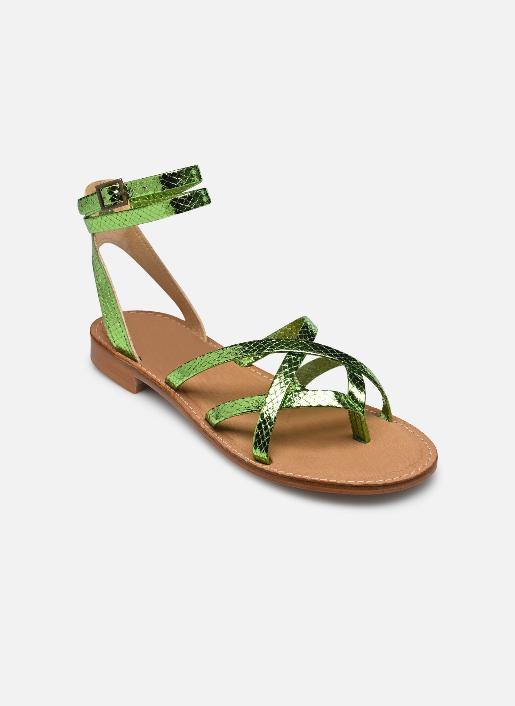 Flache Sandalen Puma Serpente damen grün Semerdjian Flache Sandalen Puma Serpente damen grün LIME