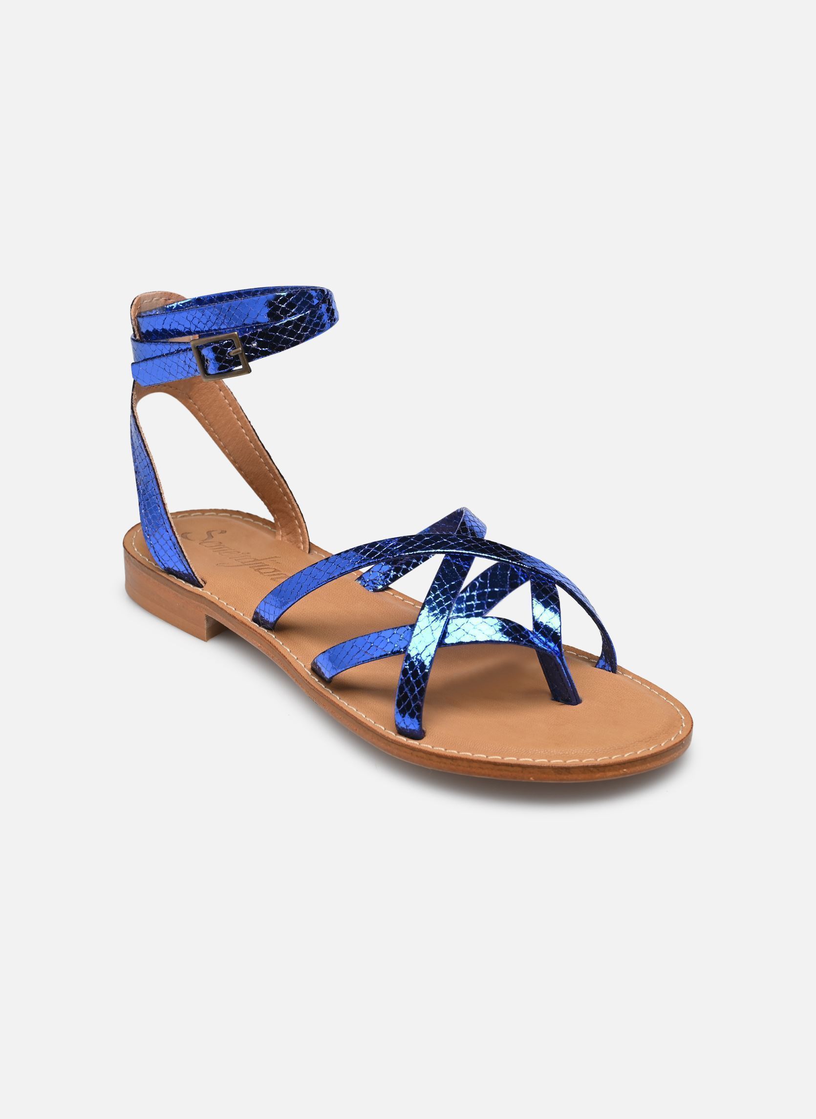 Flache Sandalen Puma Serpente damen blau Semerdjian Flache Sandalen Puma Serpente damen blau BLUETTE